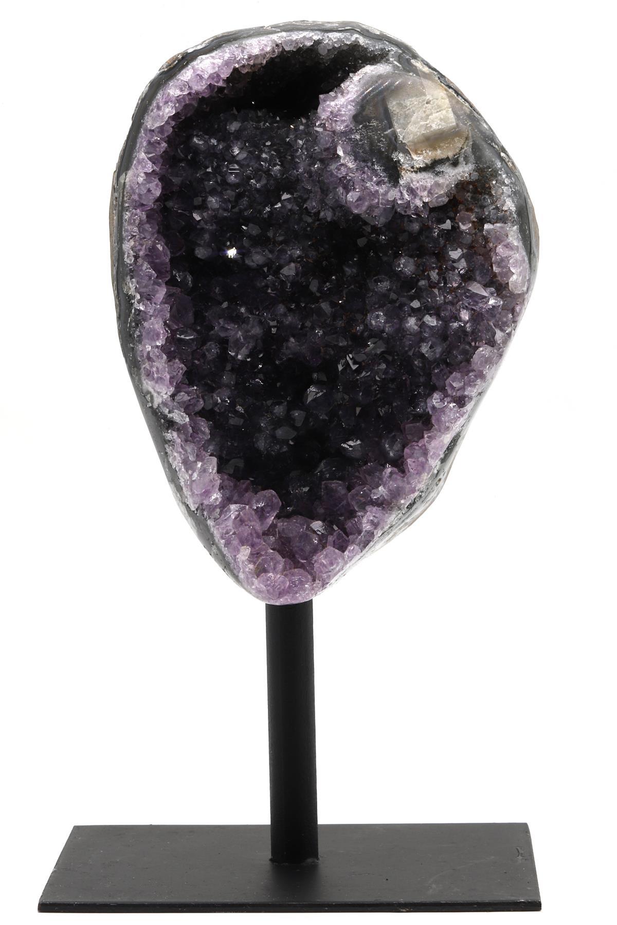 Ametist Doğal Taş Standlı Ham Parça