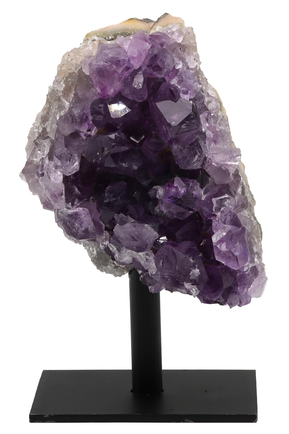 Ametist Doğal Taş Standlı Ham Parça