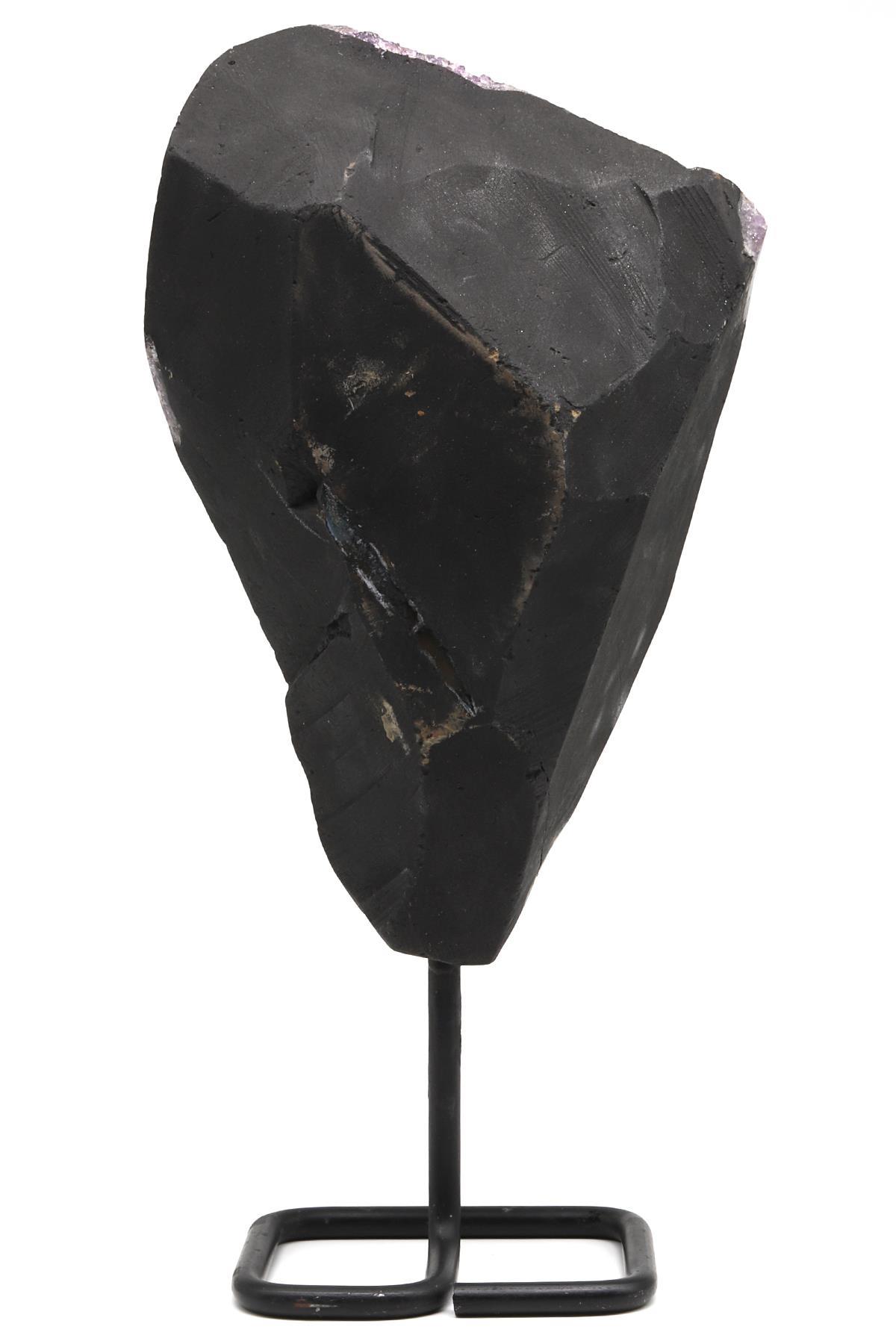 Ametist Doğal Taş Standlı Ham Parça