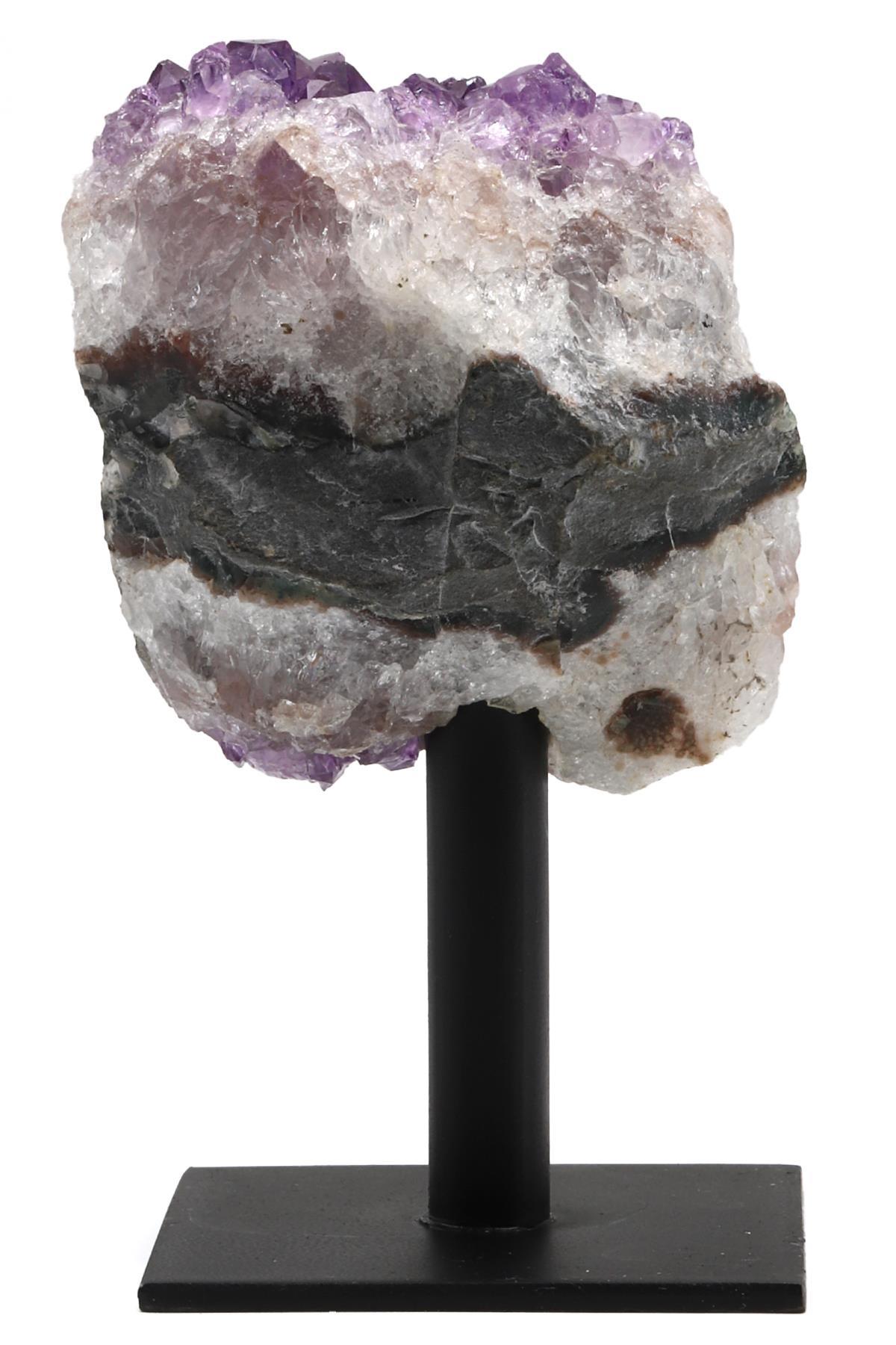 Ametist Doğal Taş Standlı Ham Parça