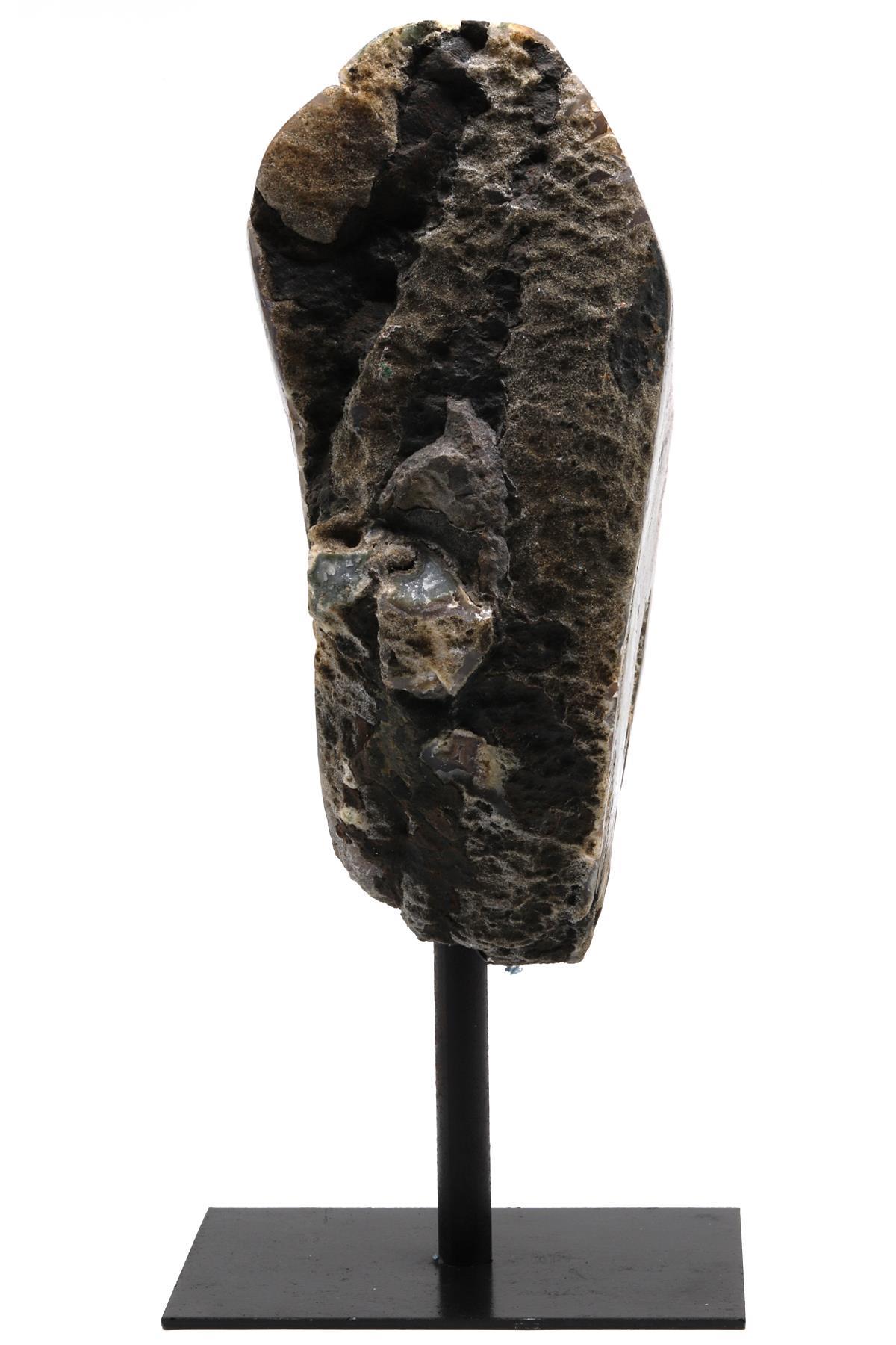 Ametist Doğal Taş Standlı Ham Parça