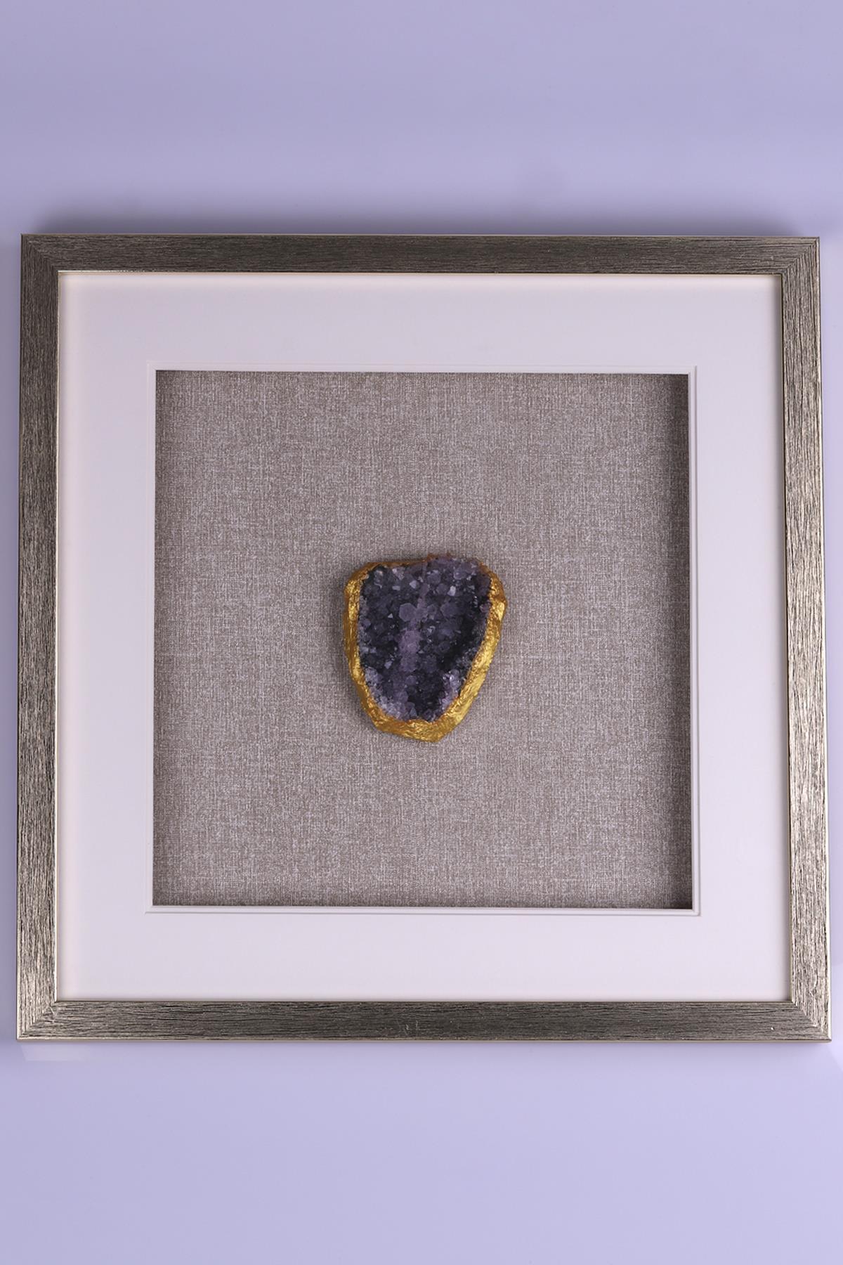 Ametist Doğal Taş Tablo
