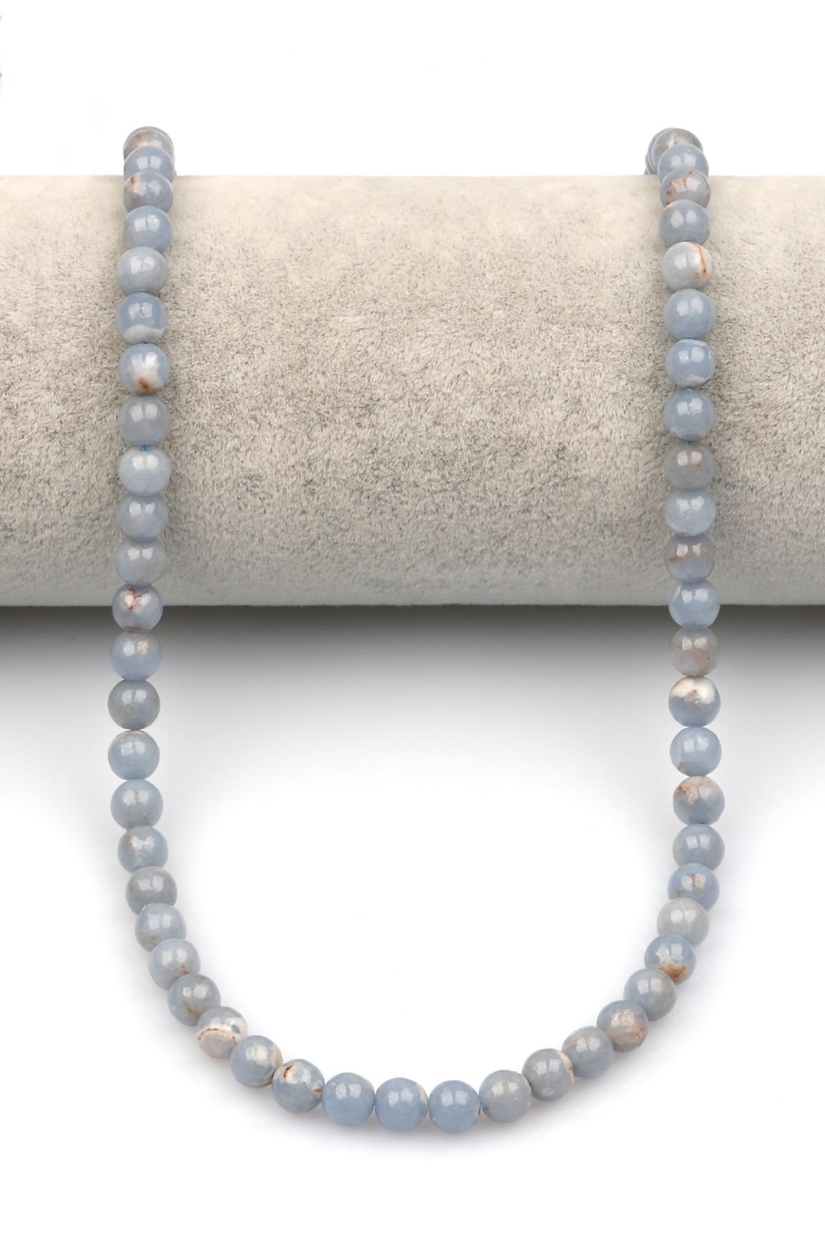 Anjelit Doğaltaş Dizi 6 mm Küre Kesim