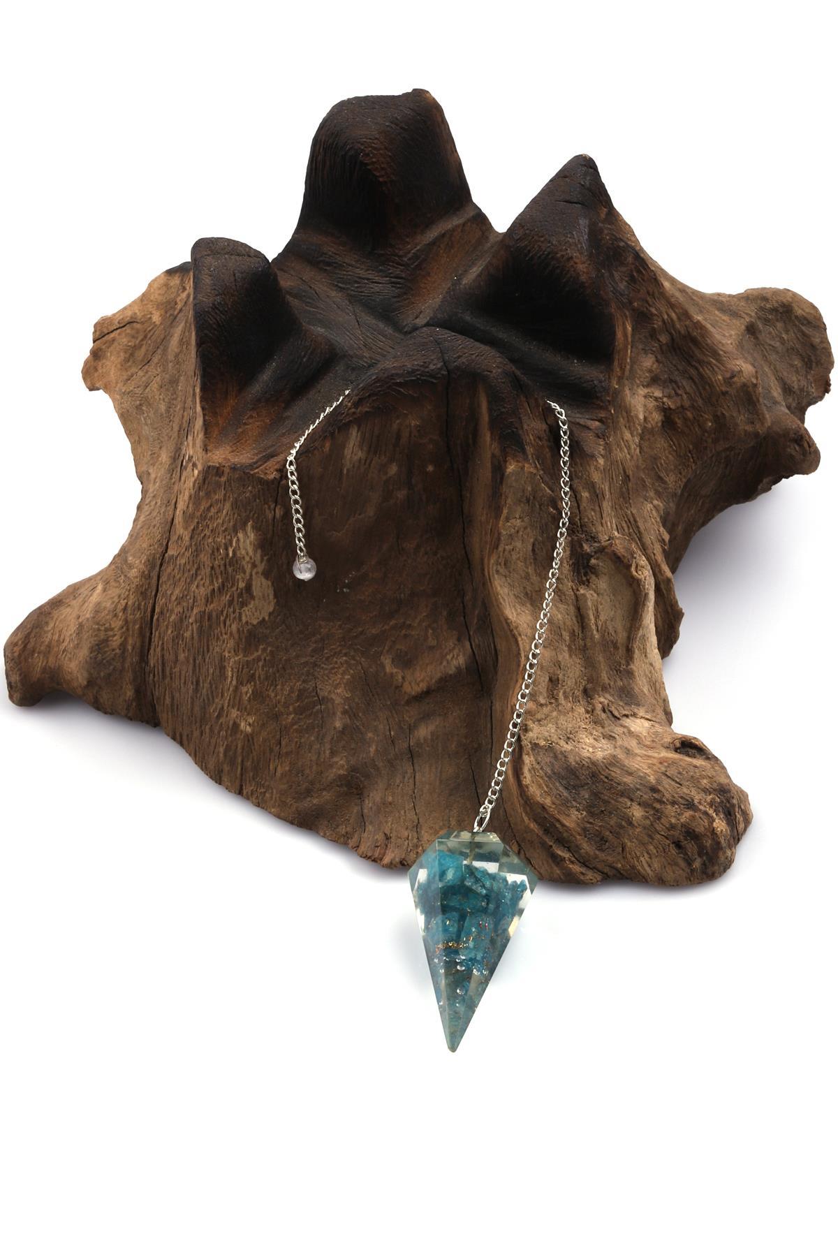 Apatit Doğal Taş Orgonit Pandül