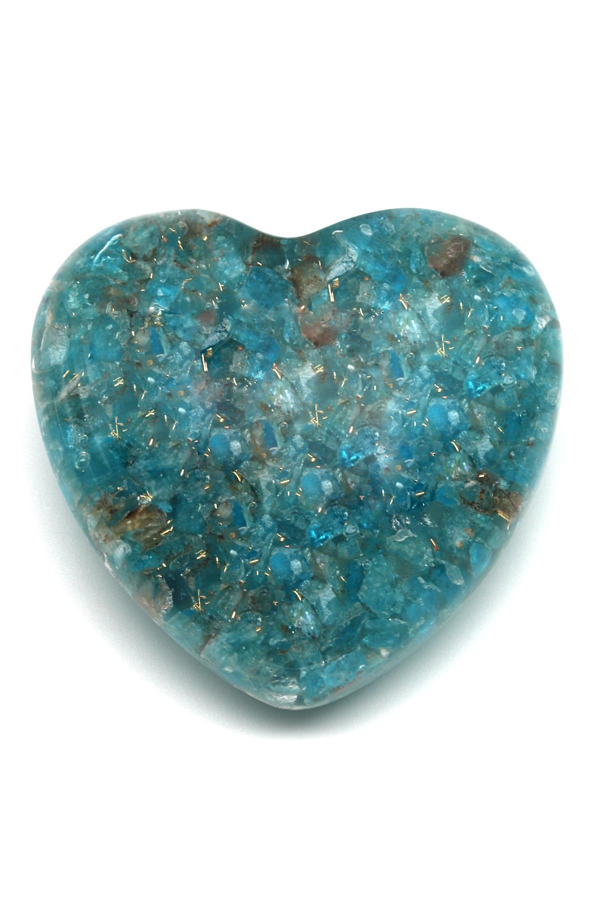 Apatit Taşından Orgonit Kalp