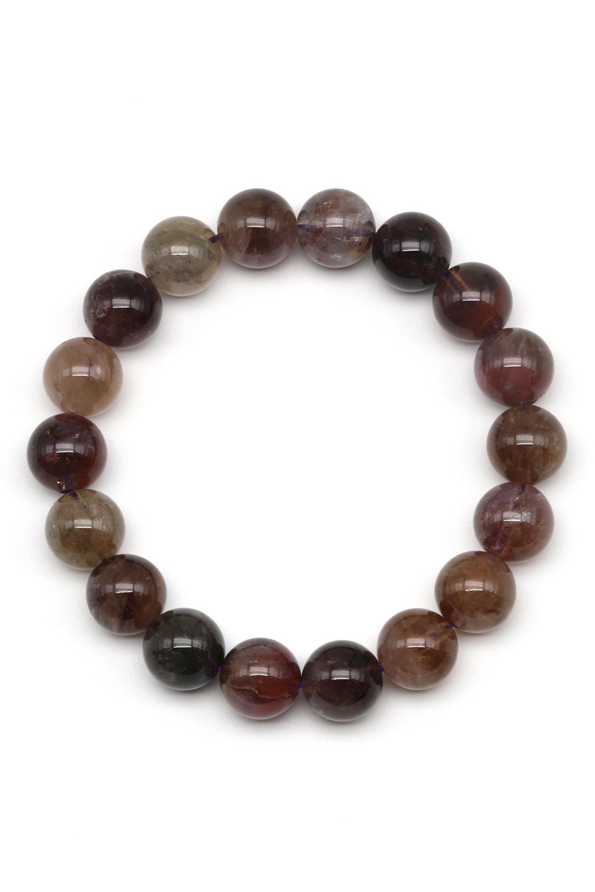 Aurelite Doğal Taş Bileklik 11 mm Küre Kesim