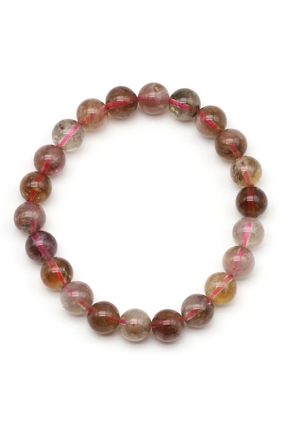 Aurelite Doğal Taş Bileklik 8 mm Küre Kesim