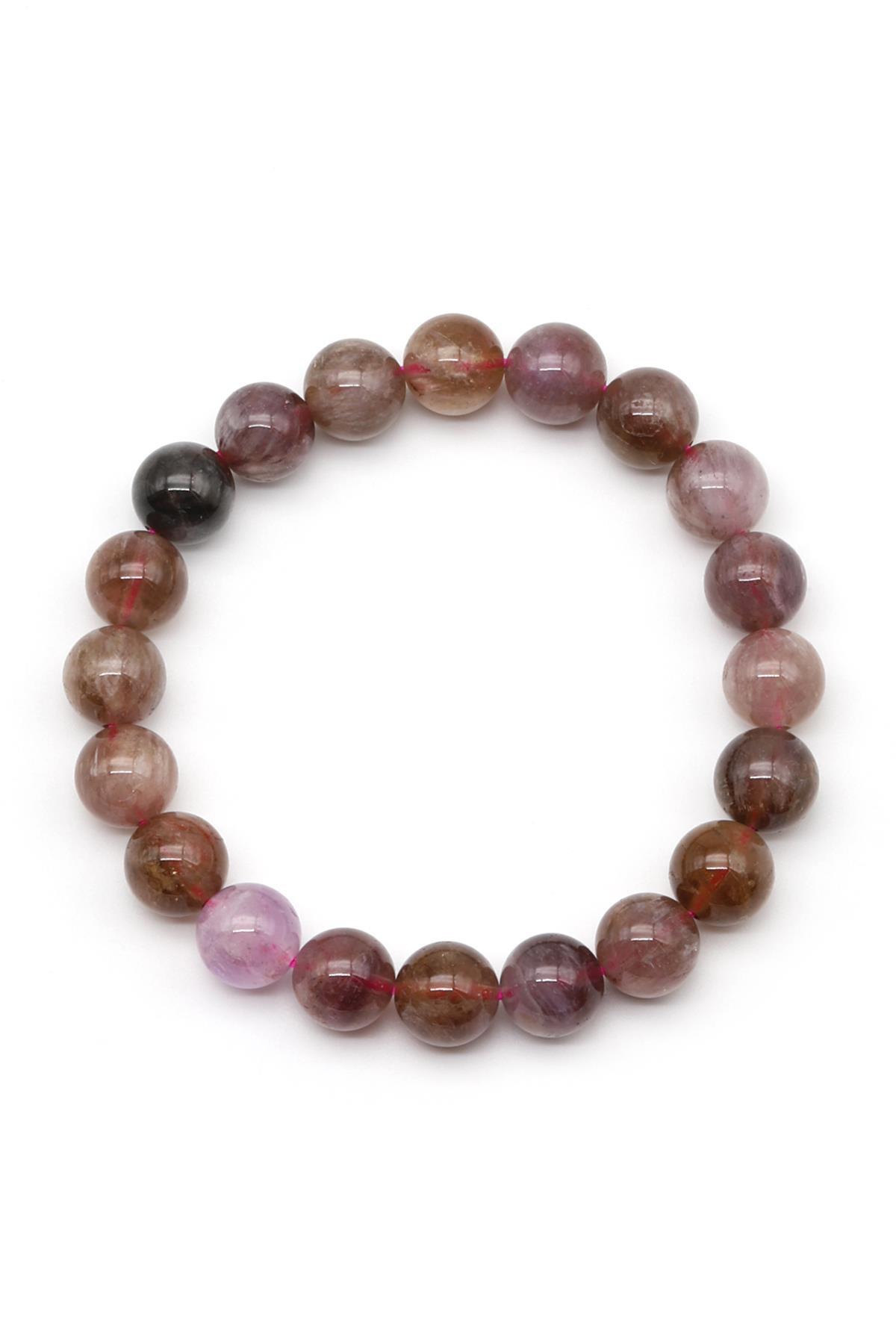 Aurelite Doğal Taş Bileklik 9 mm Küre Kesim