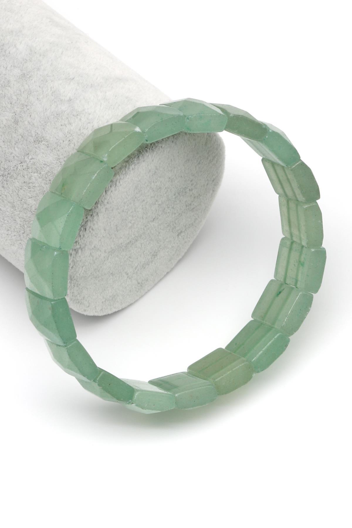 Aventurin Doğal Taş Bileklik 11 x 15 mm Özel Kesim