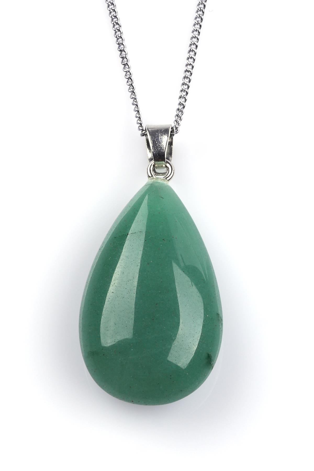 Aventurin Doğal Taş Kolye