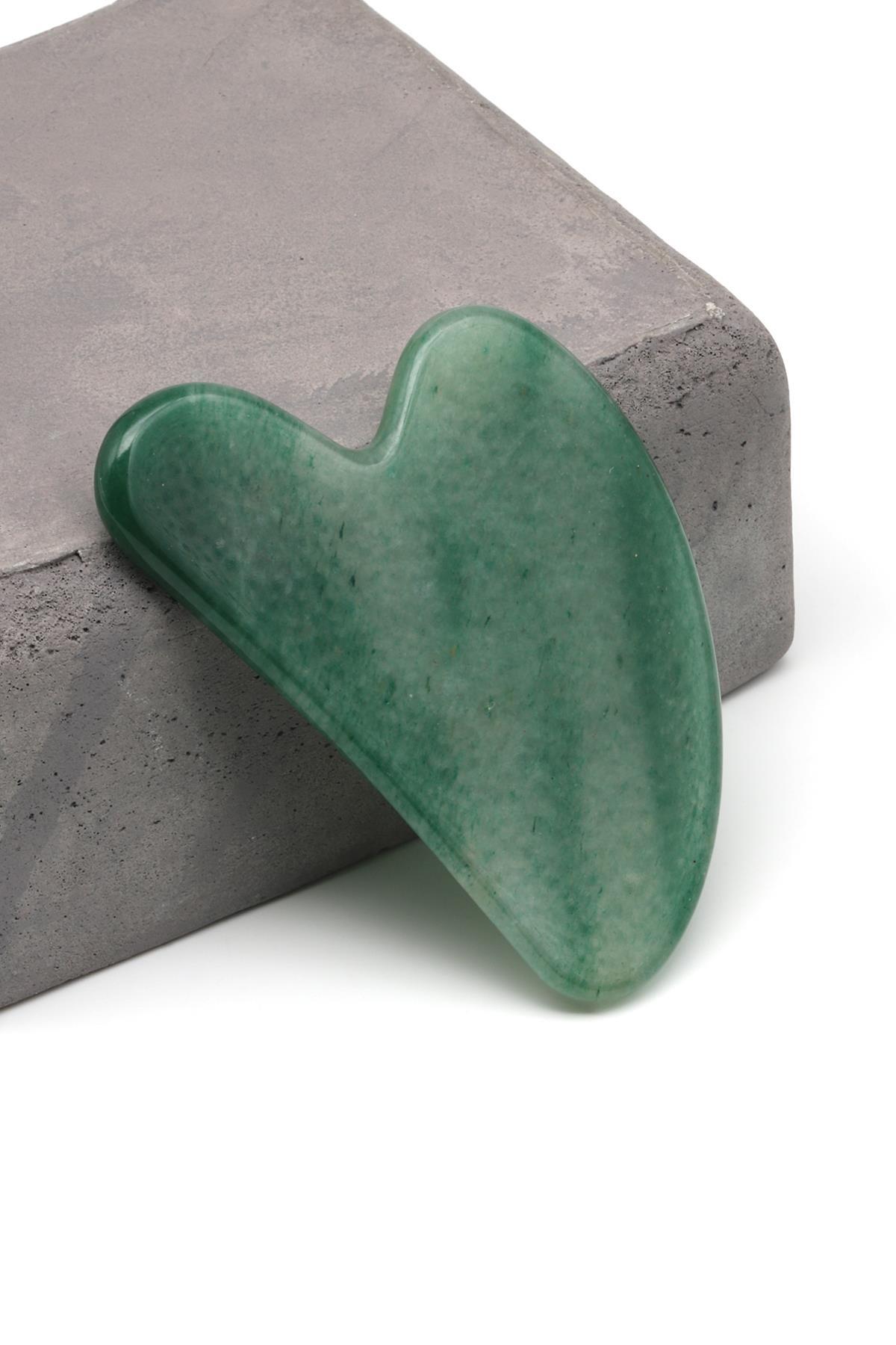 Aventurin Doğal Taş Masaj Taşı