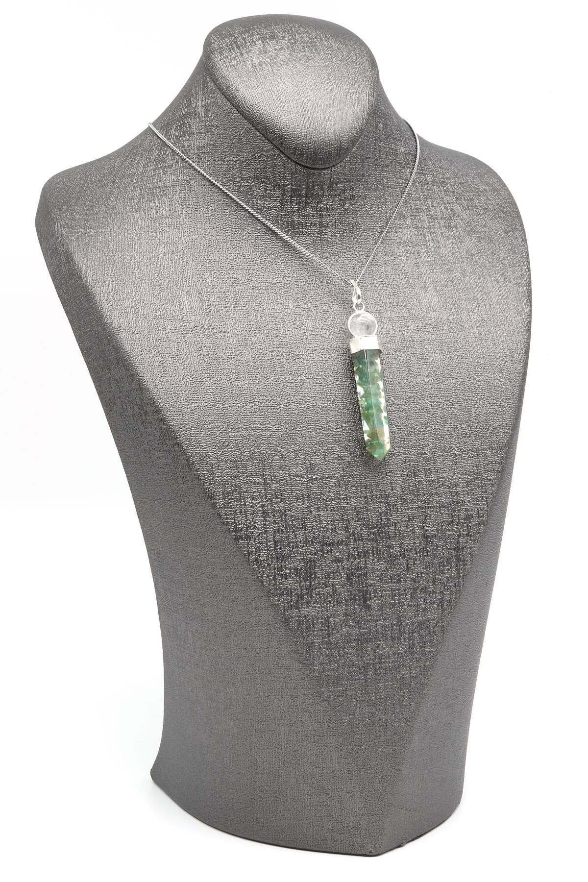 Aventurin Doğal Taş Orgonit Kolye