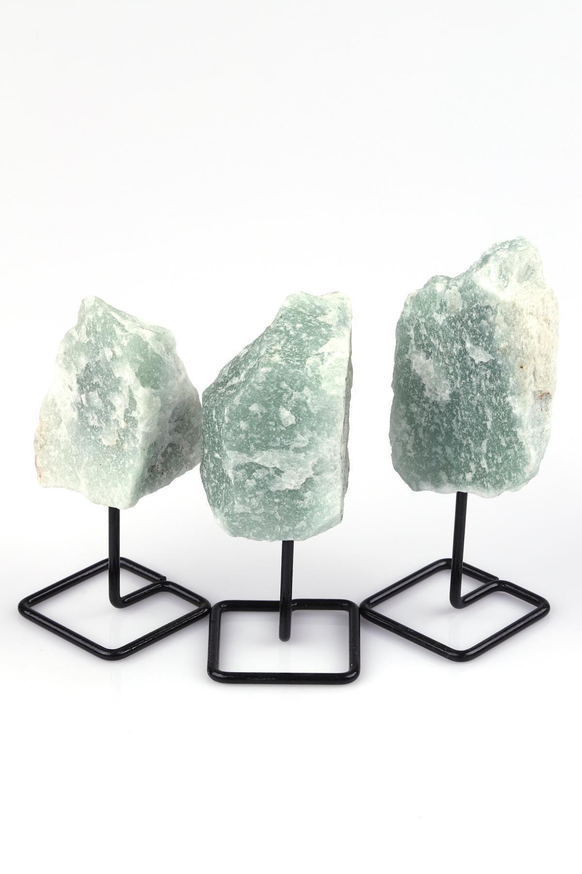 Aventurin Doğal Taş Standlı Parça