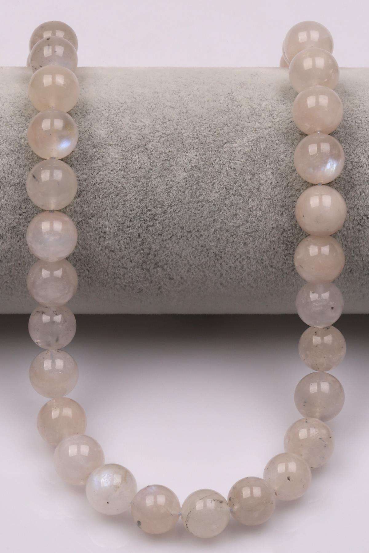 Ay Taşı (AA Kalite) Doğaltaş Dizi 10 mm Küre Kesim