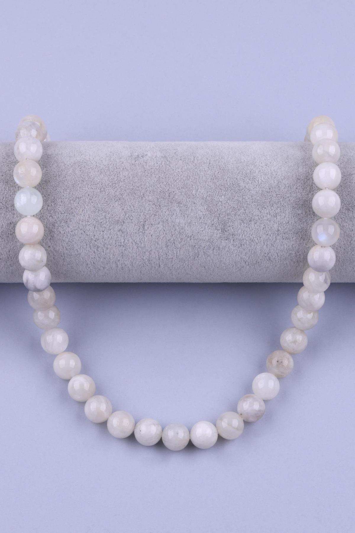 Ay Taşı ( AB Kalite ) Doğal Taş Dizi 10 mm Küre Kesim