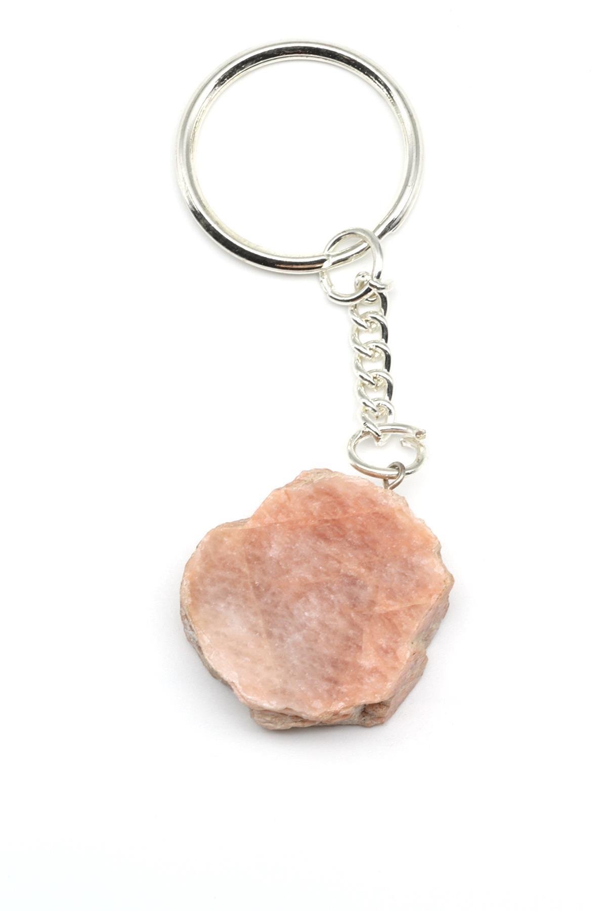 Ay Taşı Doğal Taş Anahtarlık