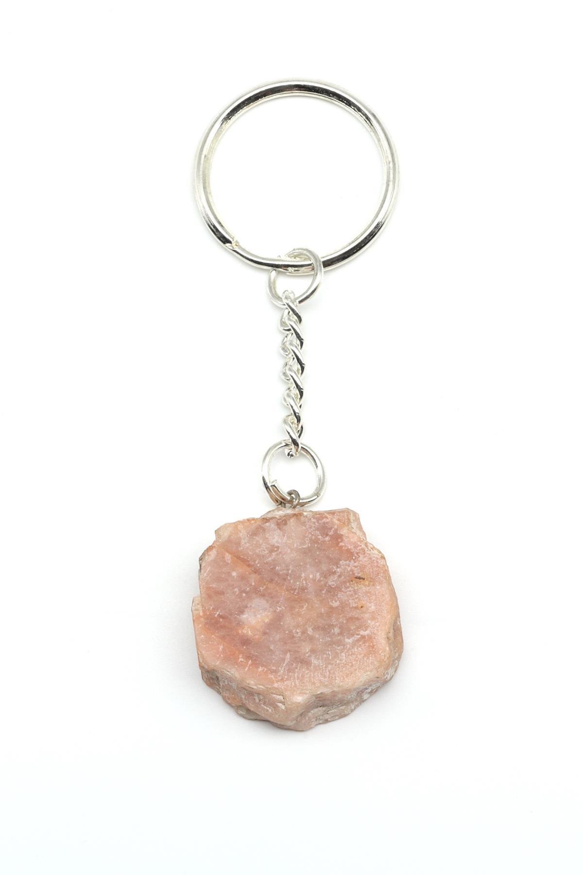 Ay Taşı Doğal Taş Anahtarlık