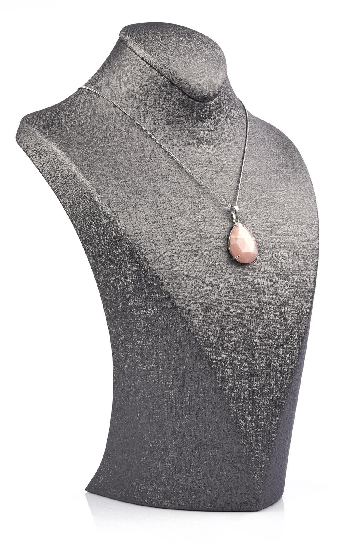 Ay Taşı Doğal Taş Kolye