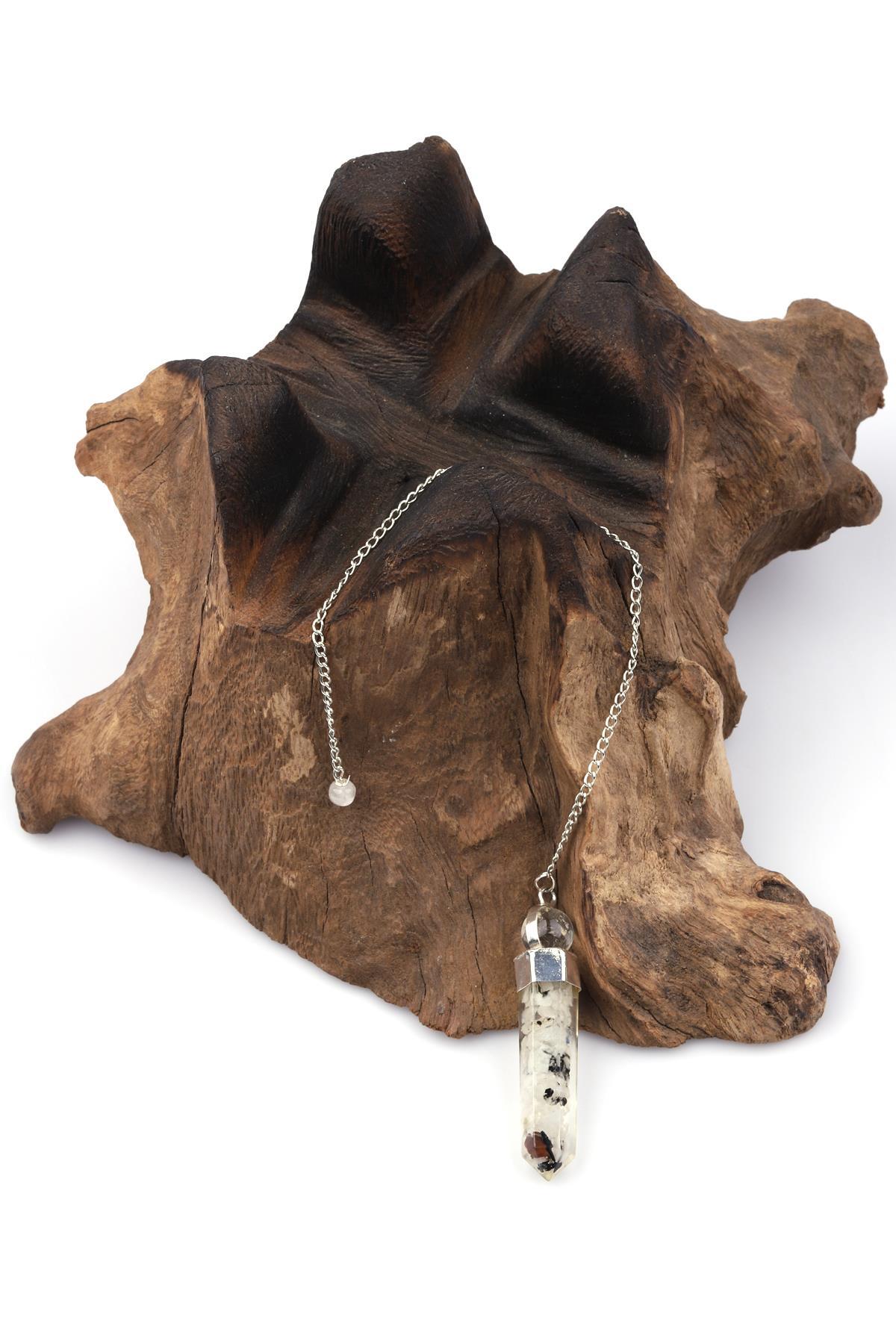 Ay Taşı Doğal Taş Orgonit Pandül