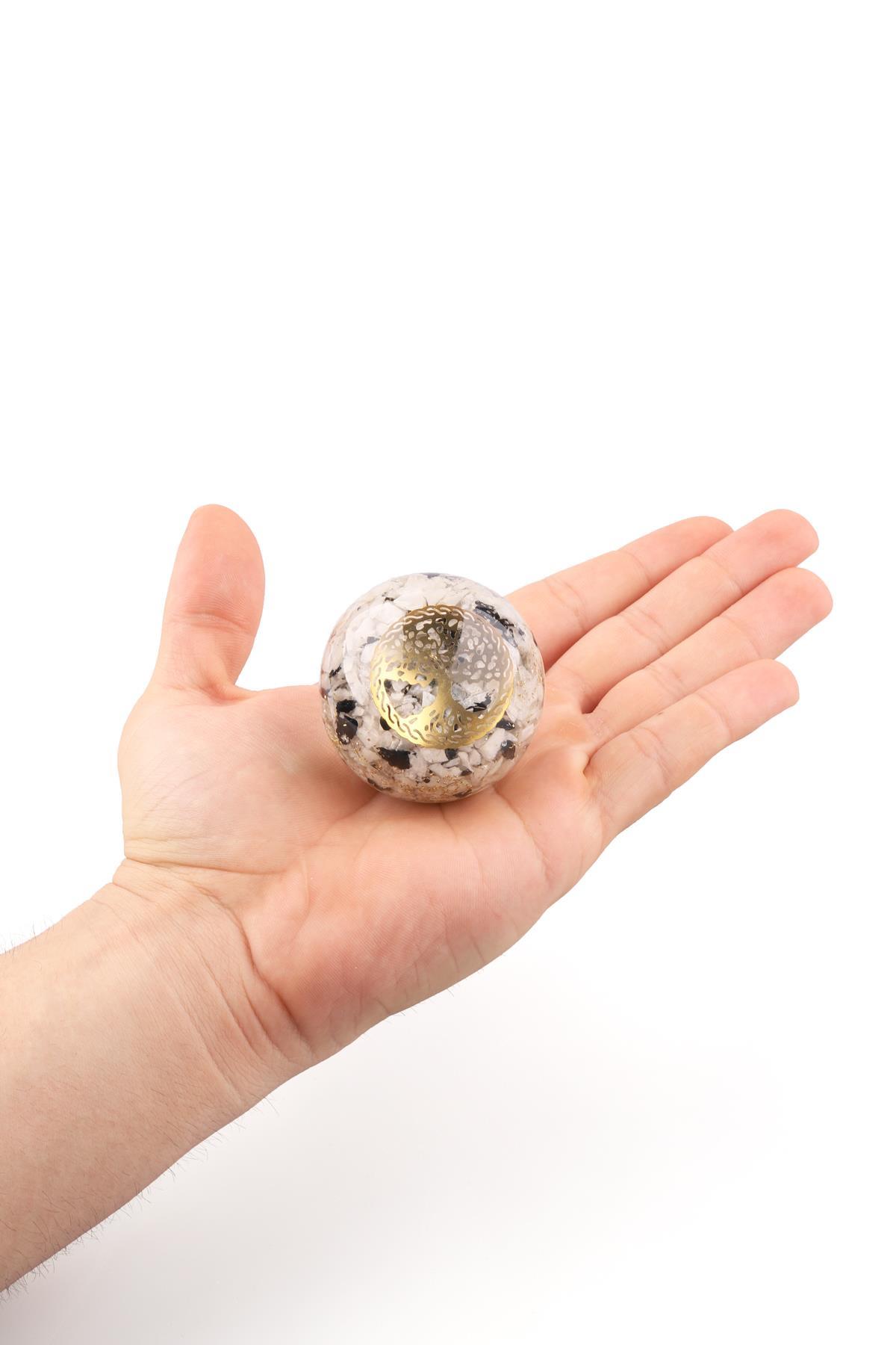 Ay Taşından Orgonit Küre