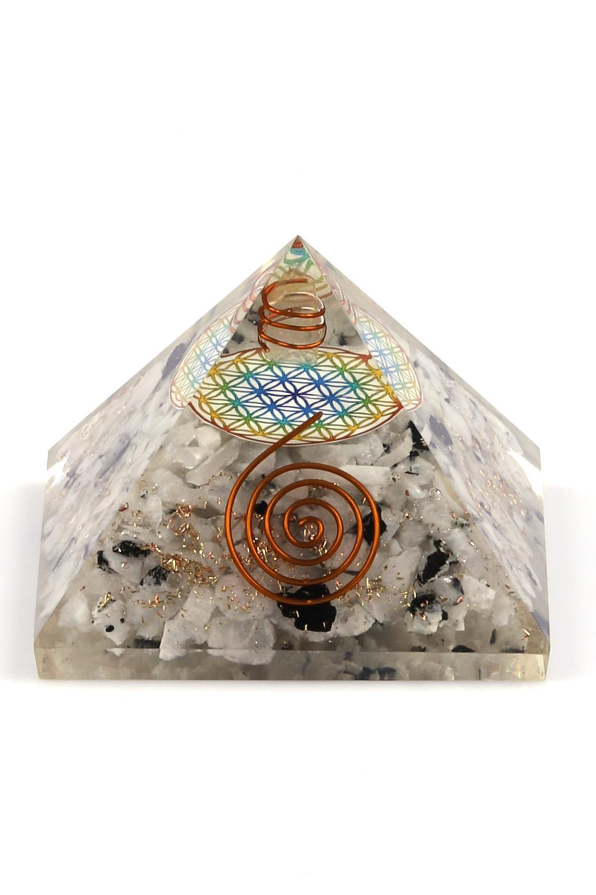 Ay Taşından Orgonit Piramit