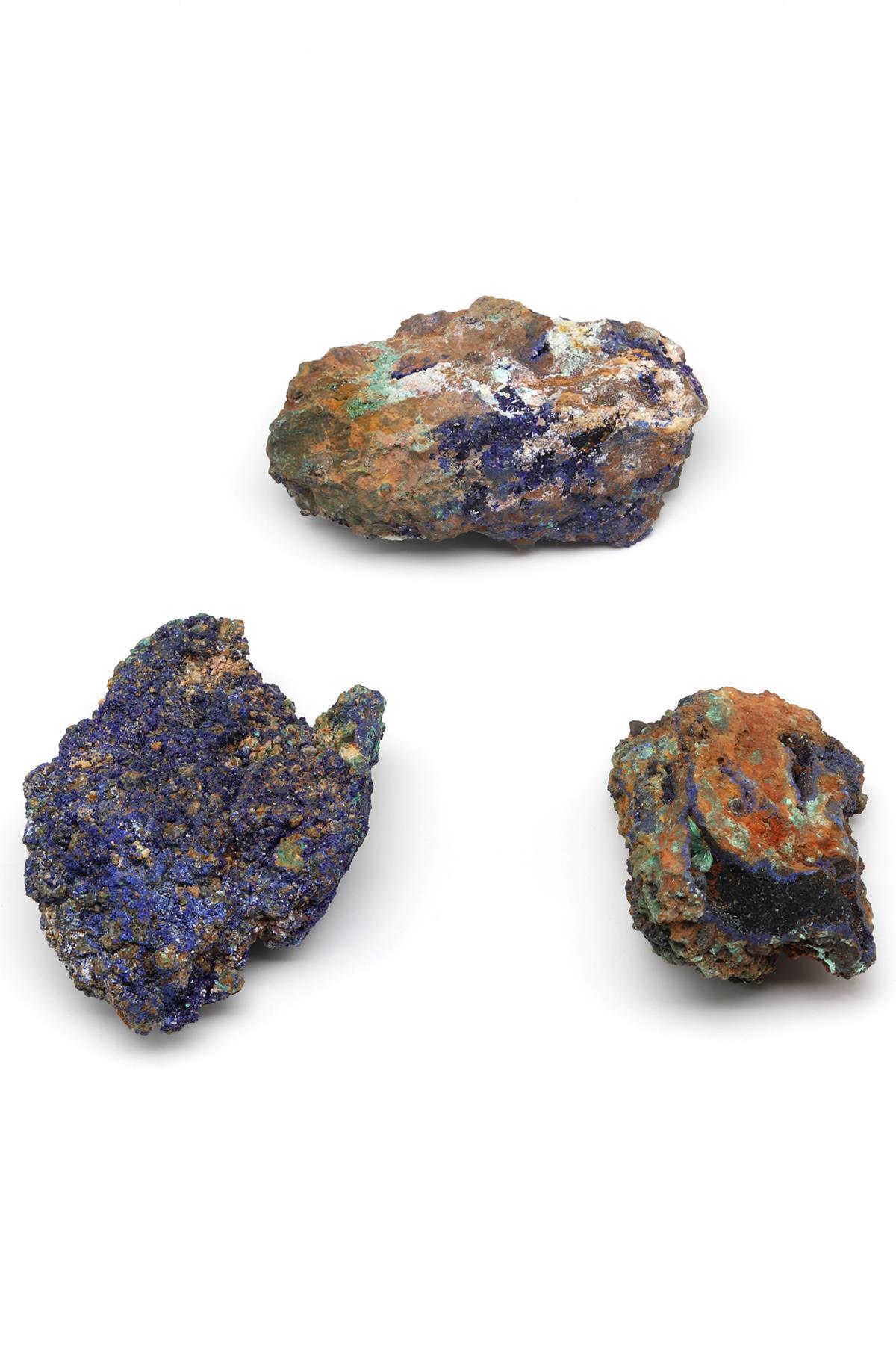 Azurit Doğal Taş Ham Parça