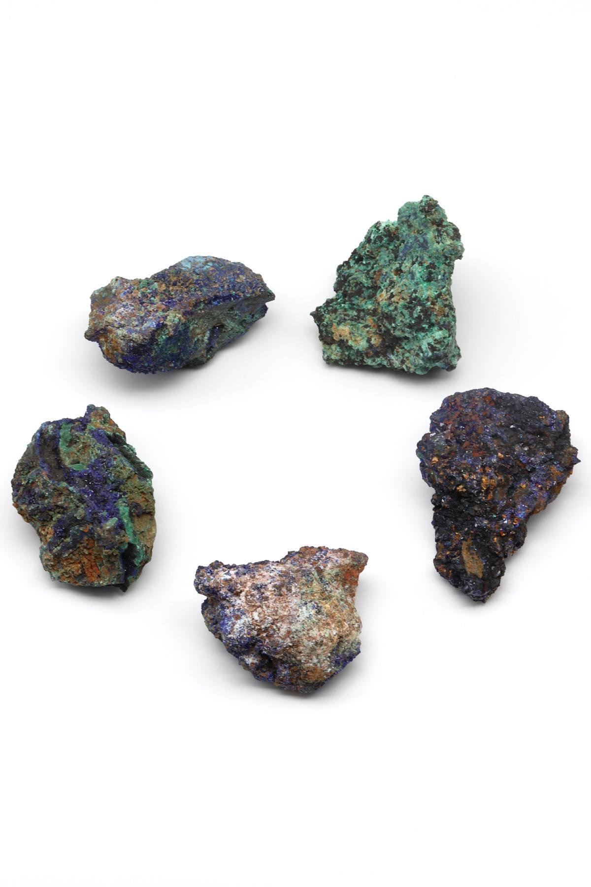 Azurit Doğal Taş Ham Parça