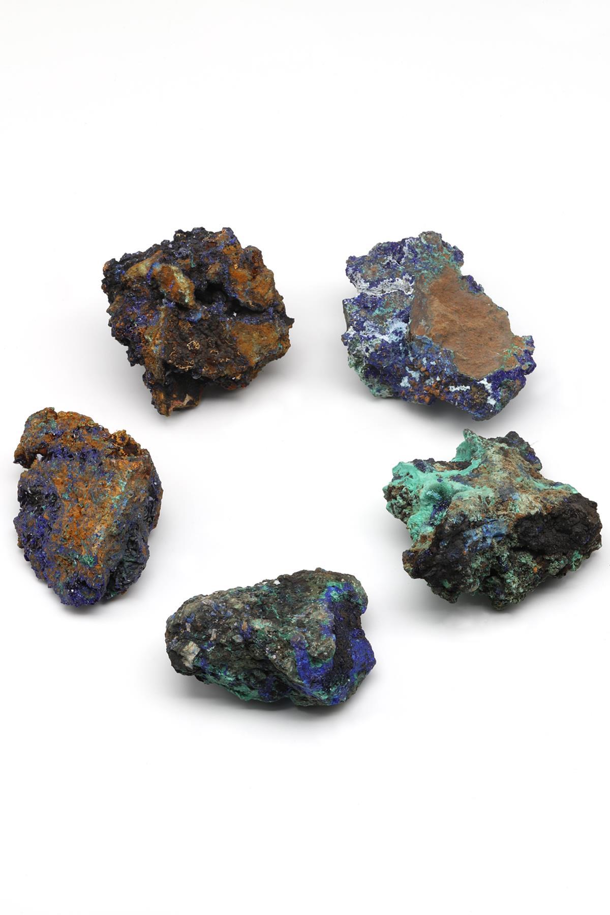 Azurit Doğal Taş Ham Parça