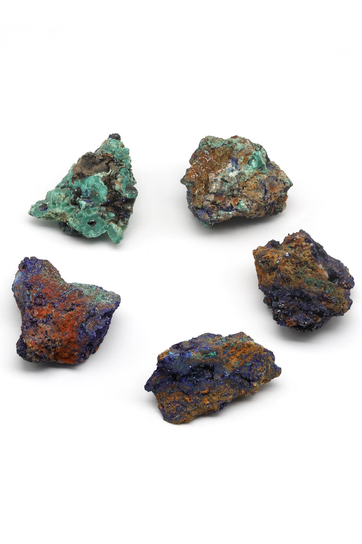 Azurit Doğal Taş Ham Parça