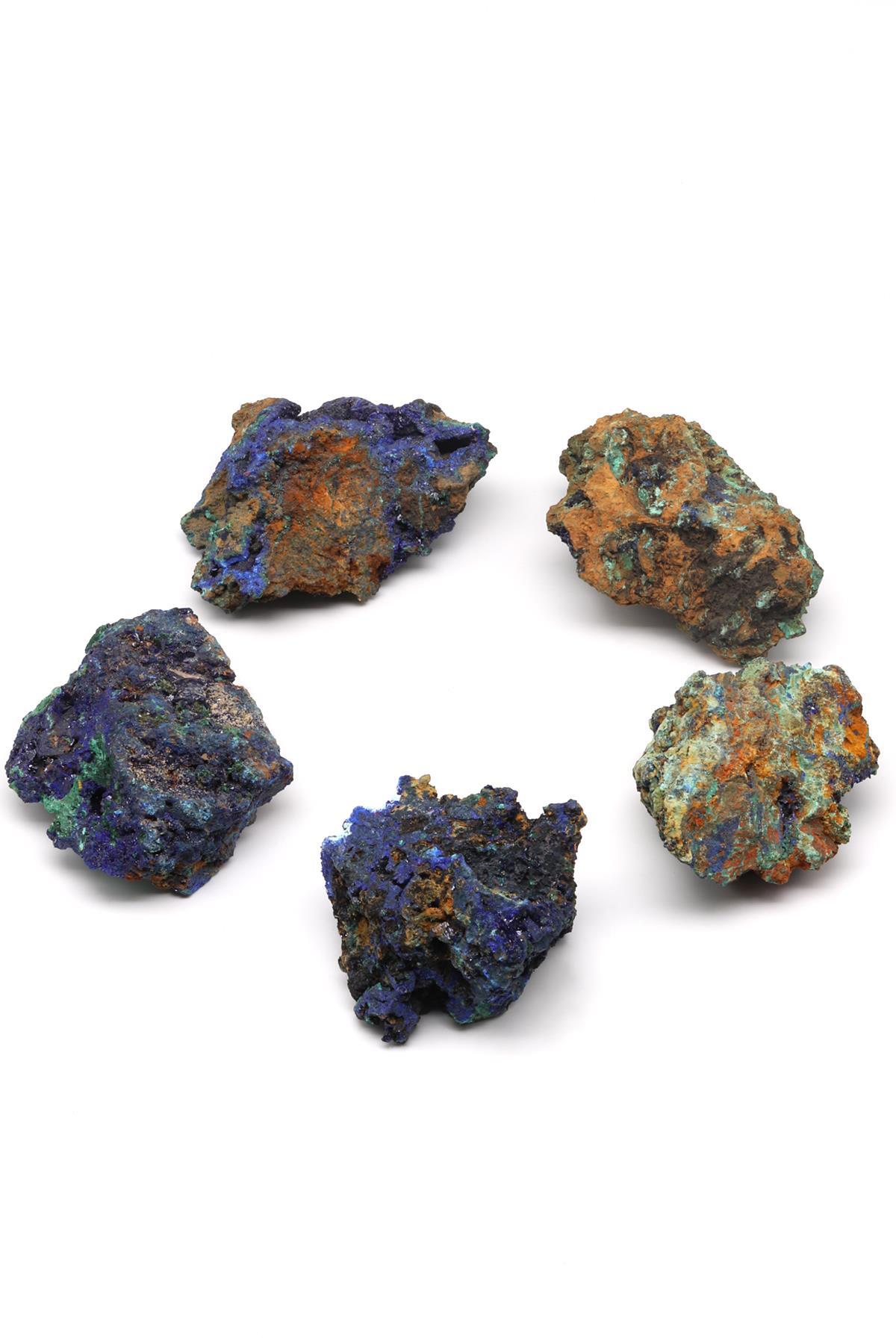 Azurit Doğal Taş Ham Parça