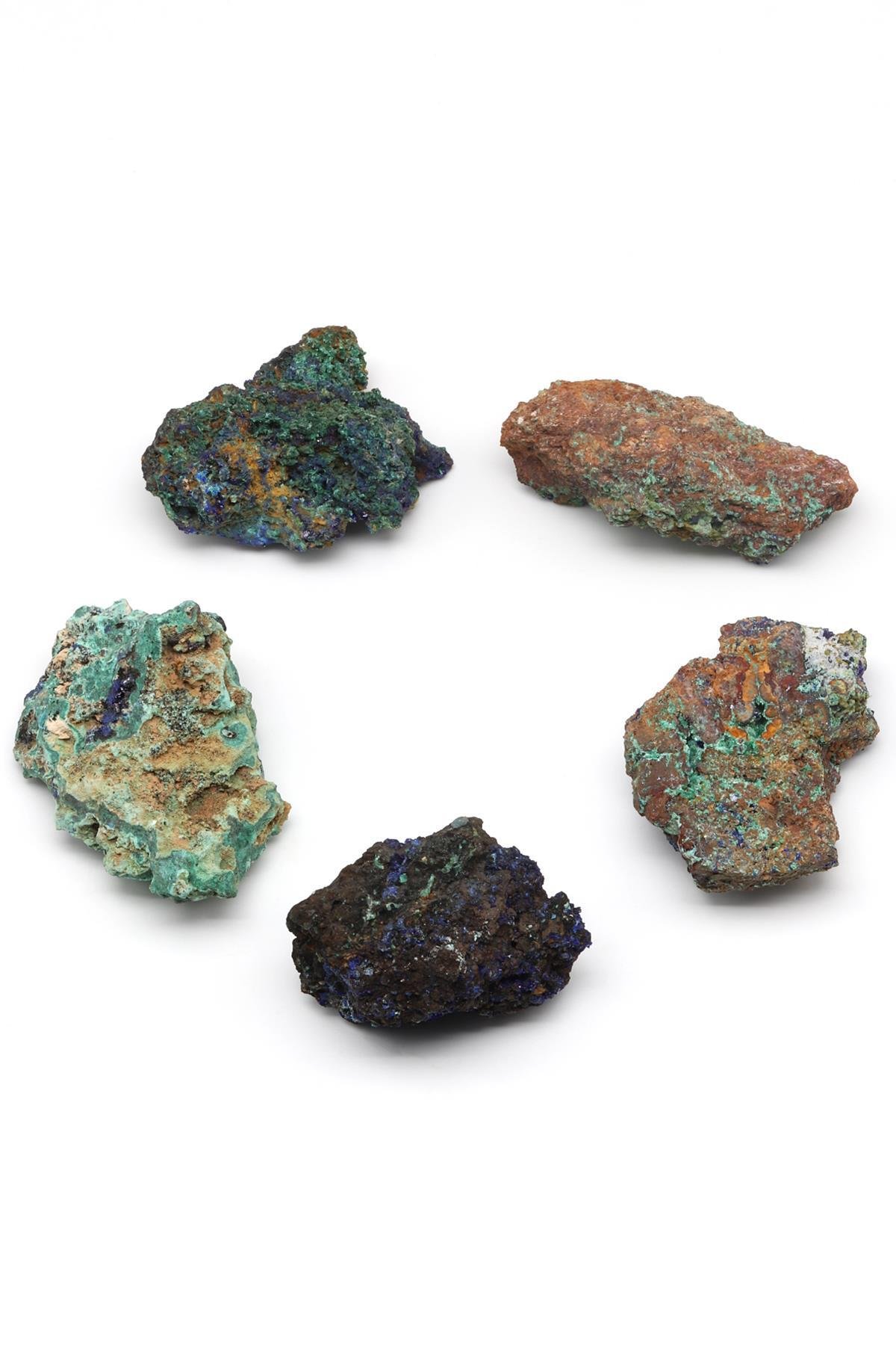 Azurit Doğal Taş Ham Parça