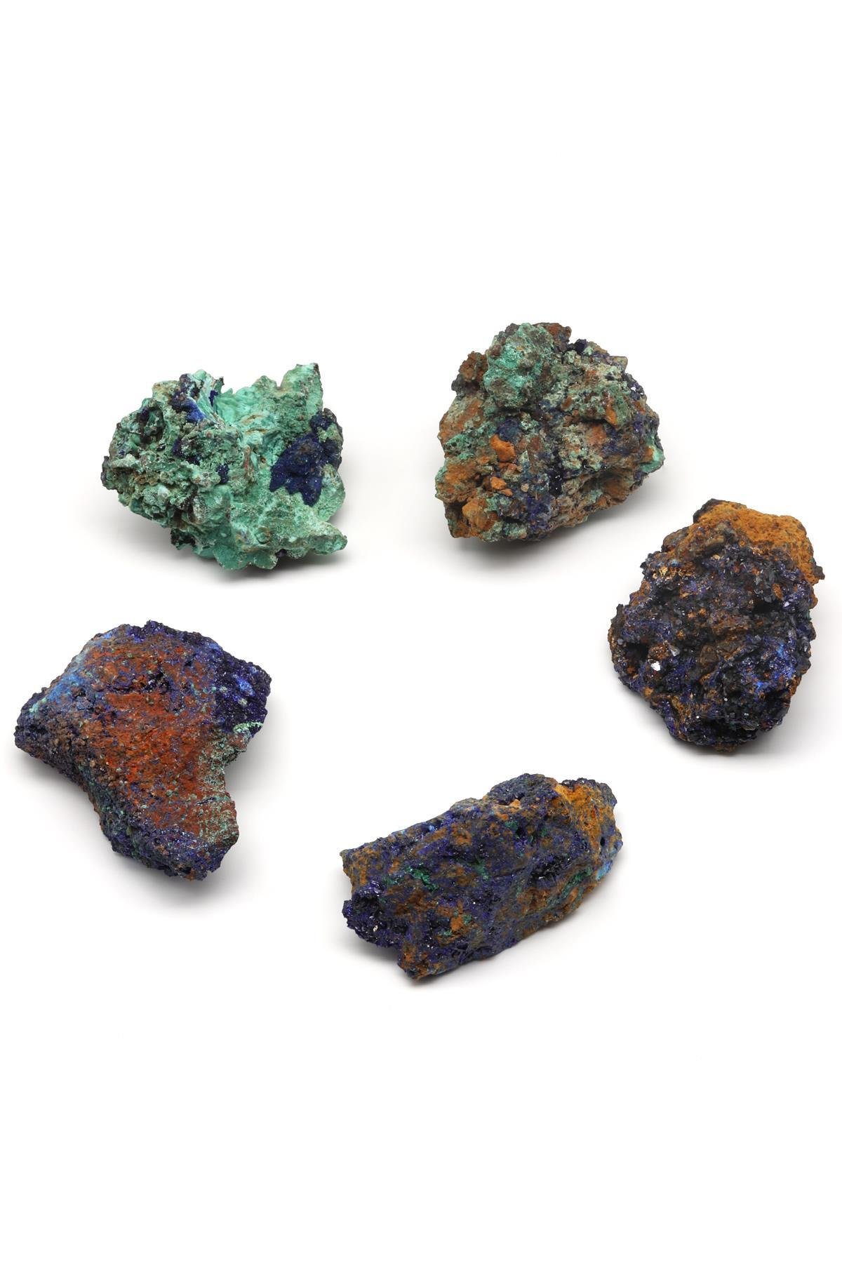 Azurit Doğal Taş Ham Parça