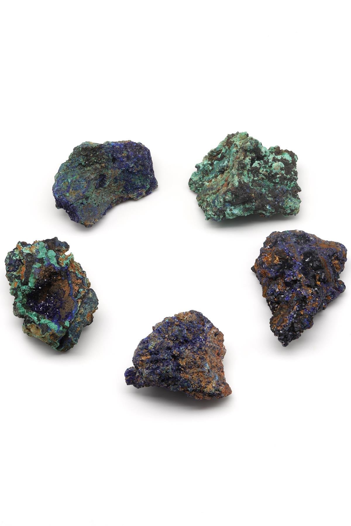 Azurit Doğal Taş Ham Parça