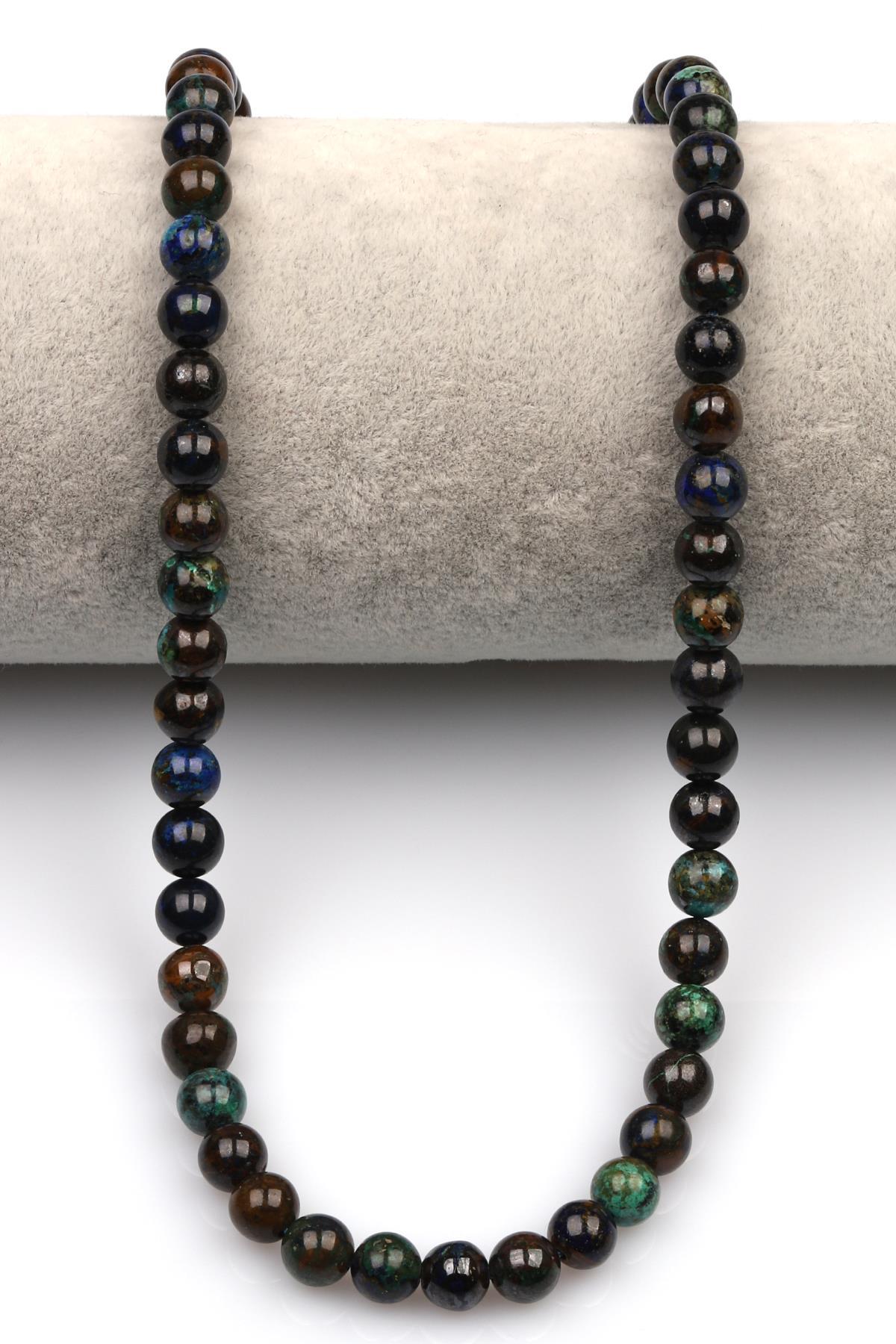 Azurit Doğaltaş Dizi 6 mm Küre Kesim