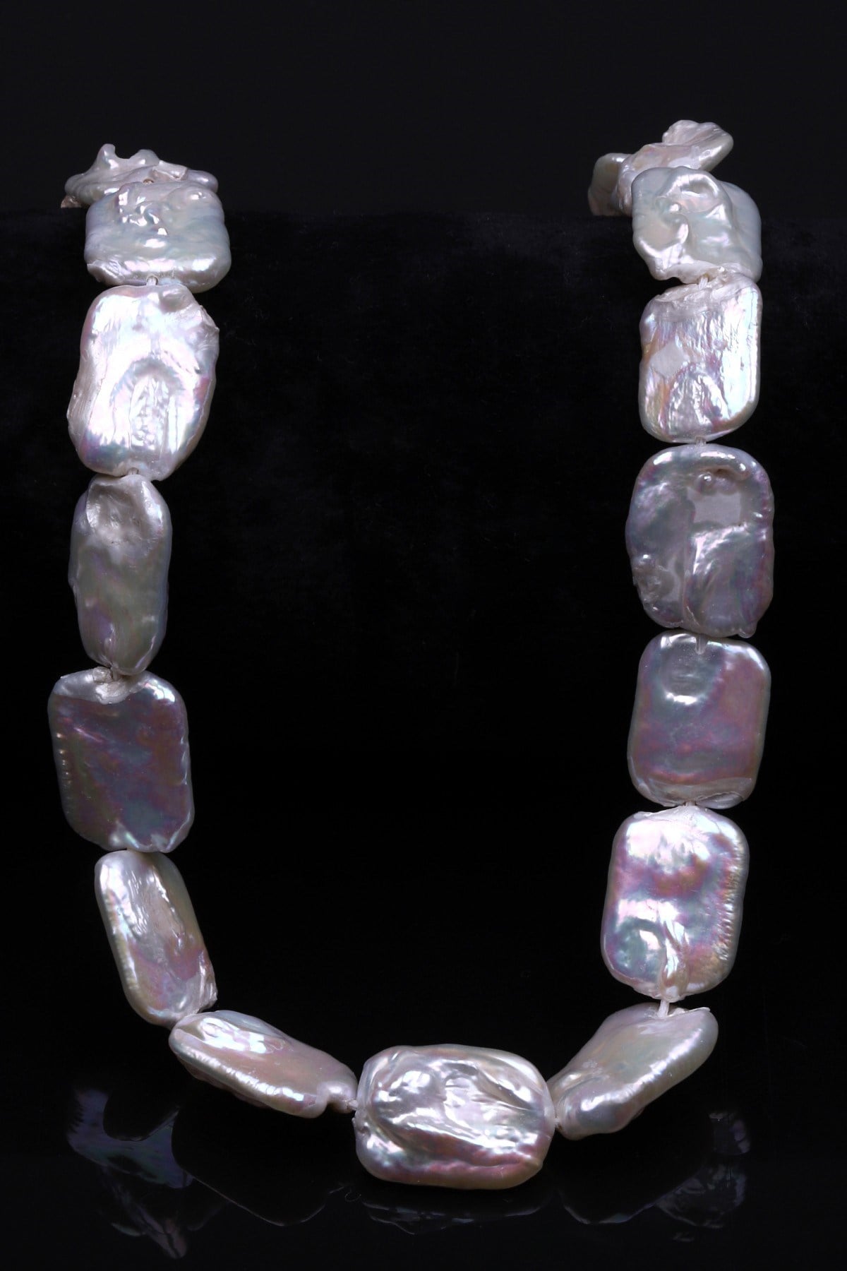 Barok İnci Doğal Taş Dizi 13 x 18 mm Özel Kesim - DZ-1411