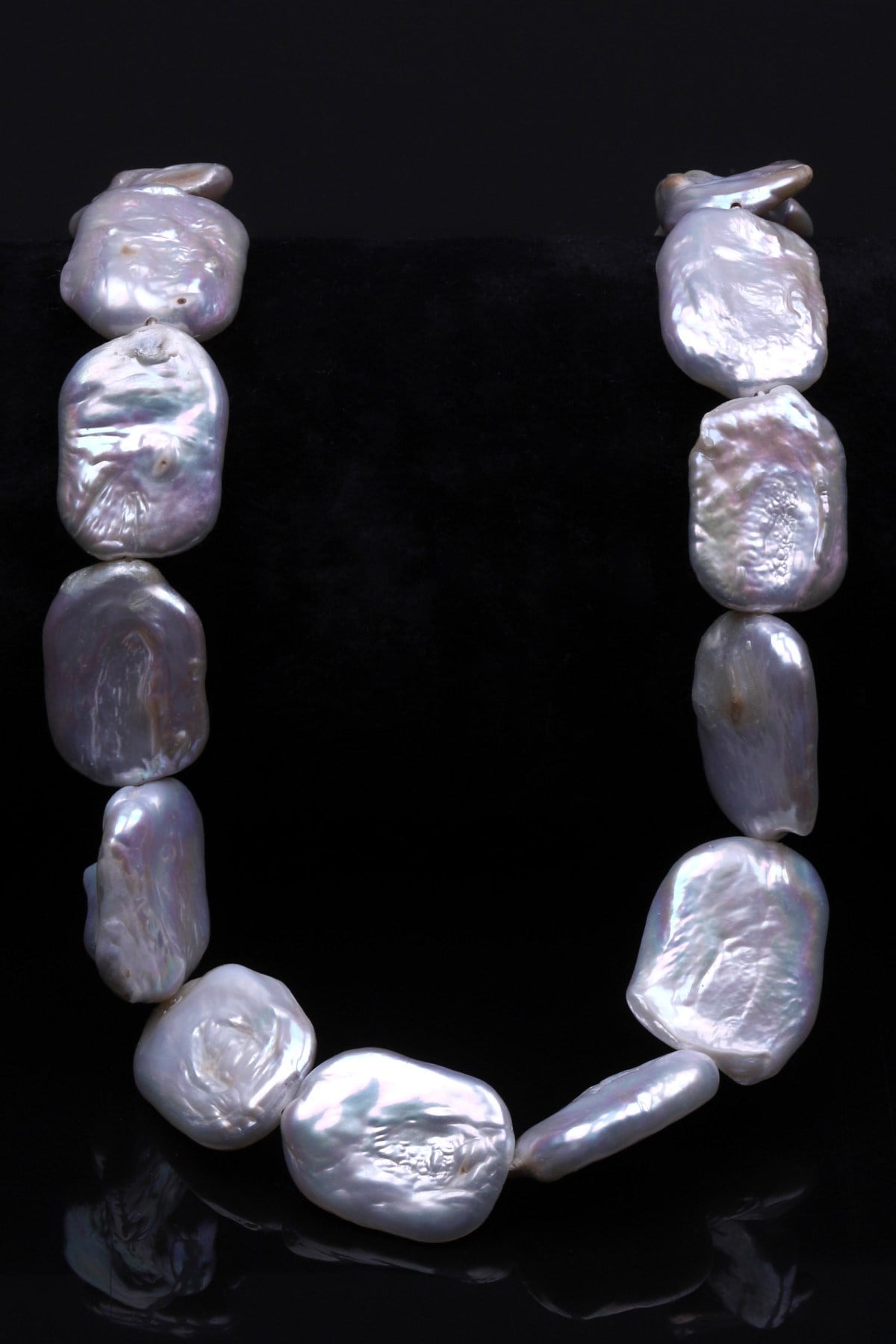 Barok İnci Doğal Taş Dizi 14 x 21 mm Özel Kesim - DZ-1413