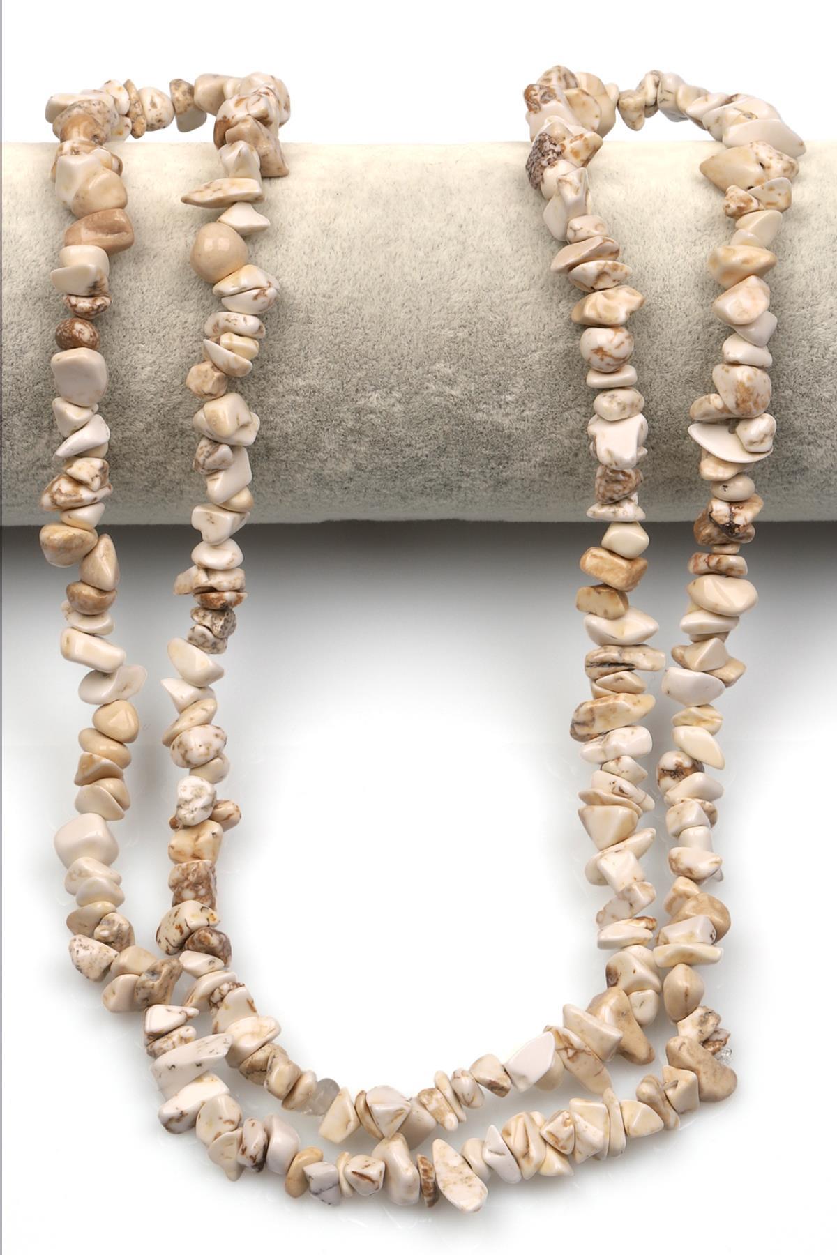 Beyaz Turkuaz Doğal Taş Kırıktaş Dizi