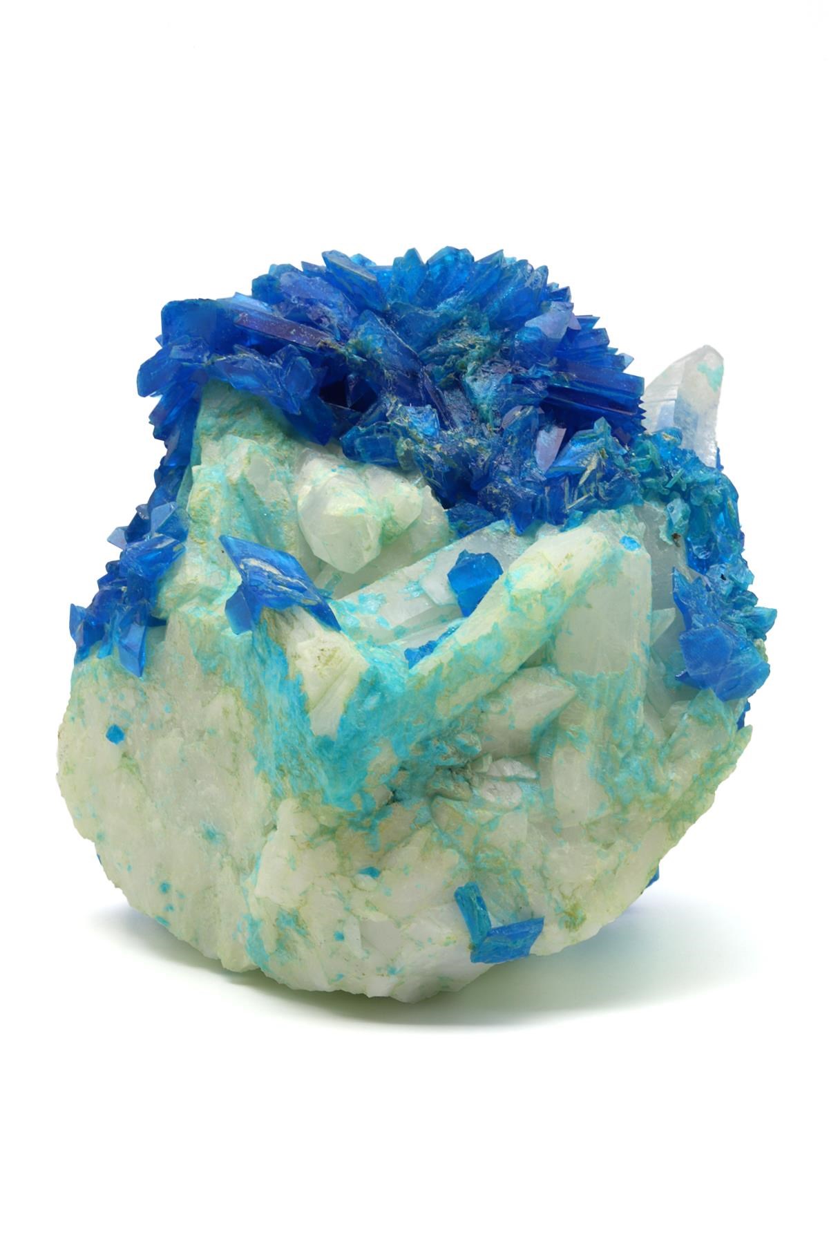 Blue Vitriol Doğal Taş Ham Parça - 821 Gr.
