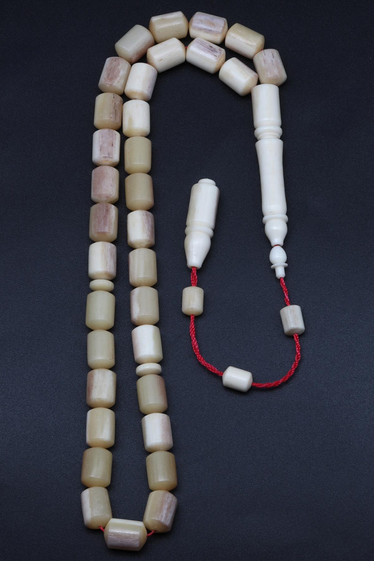 Boynuz Tesbih 7 x 11 mm Kapsül Kesim