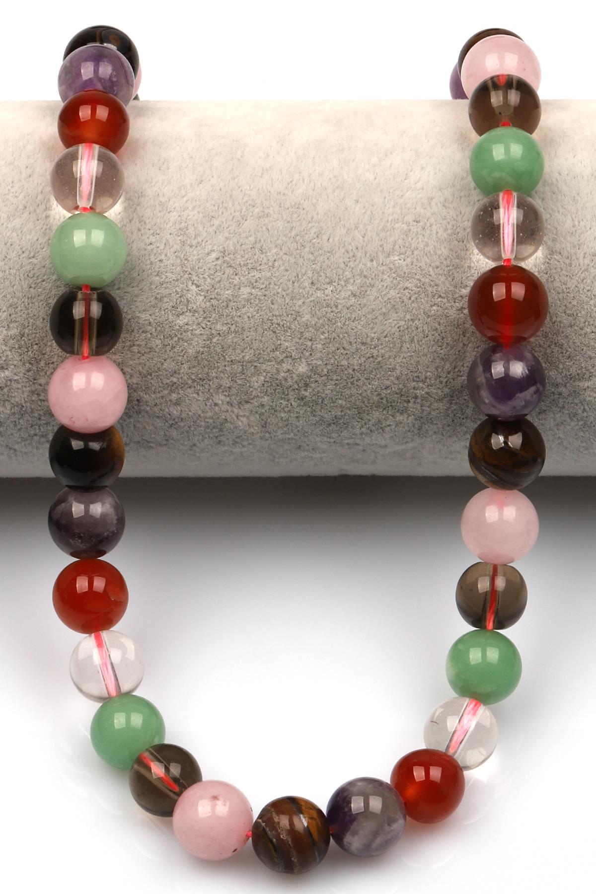 Çakra Doğal Taş Dizi 10 mm Küre Kesim