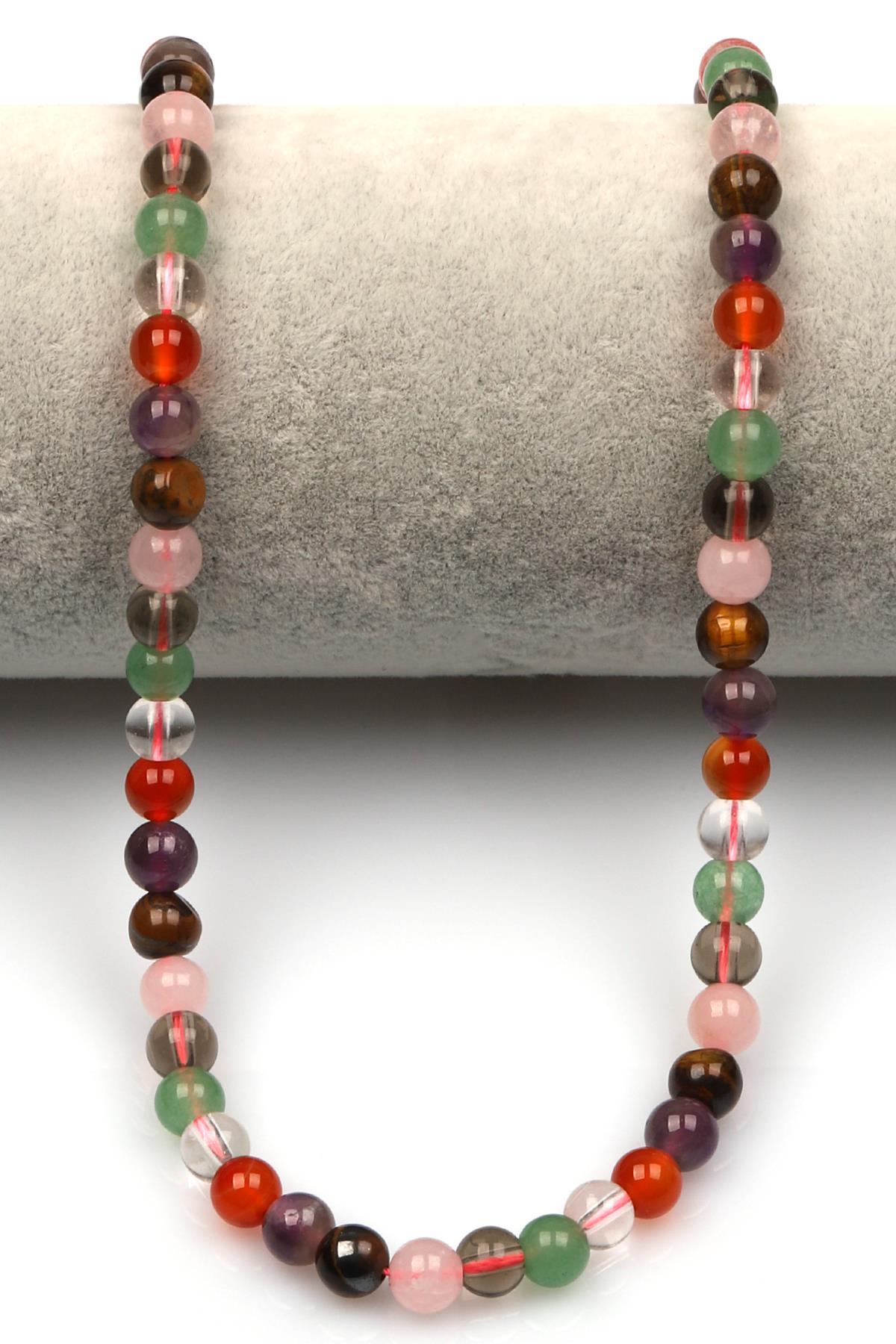 Çakra Doğal Taş Dizi 6 mm Küre Kesim