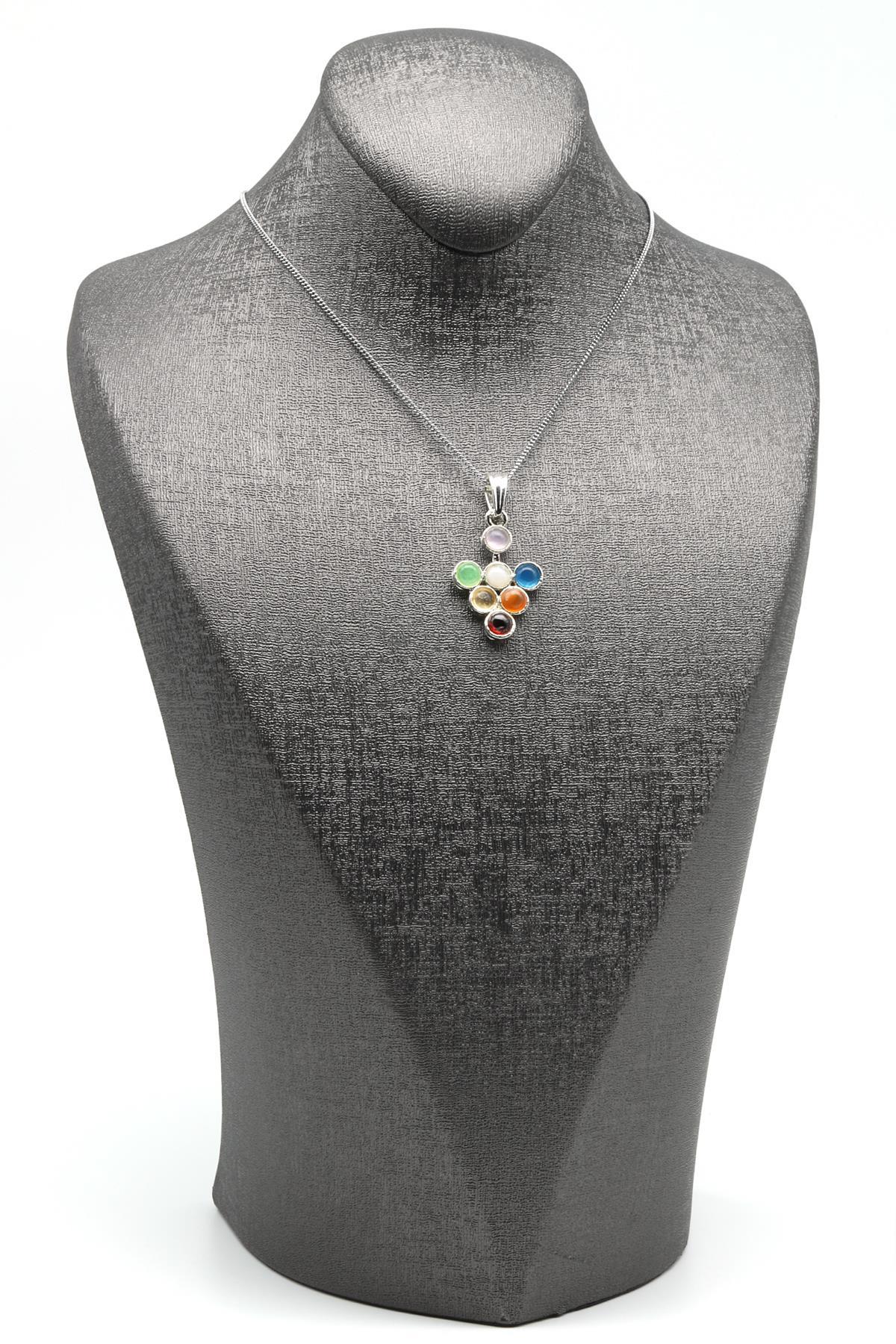 Çakra Doğal Taş Kolye