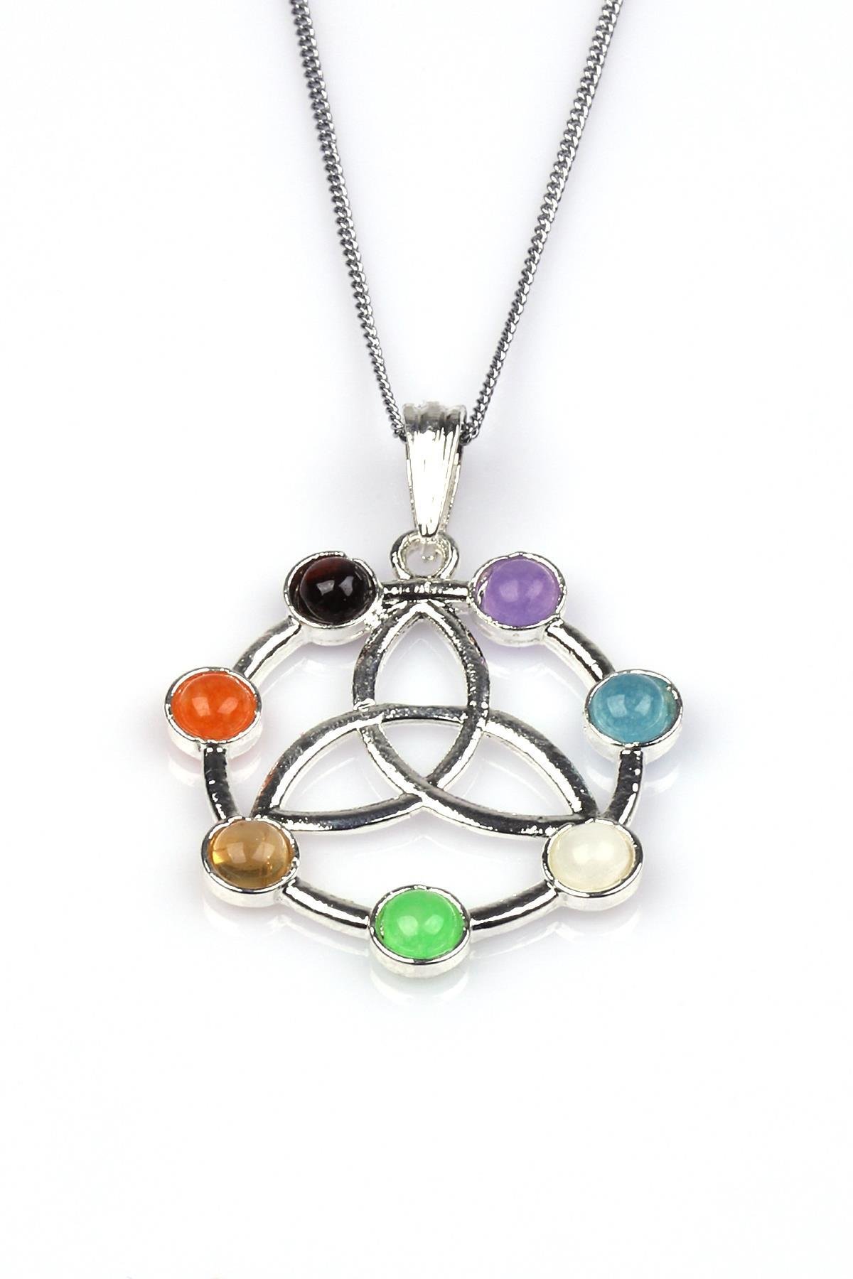 Çakra Doğal Taş Kolye