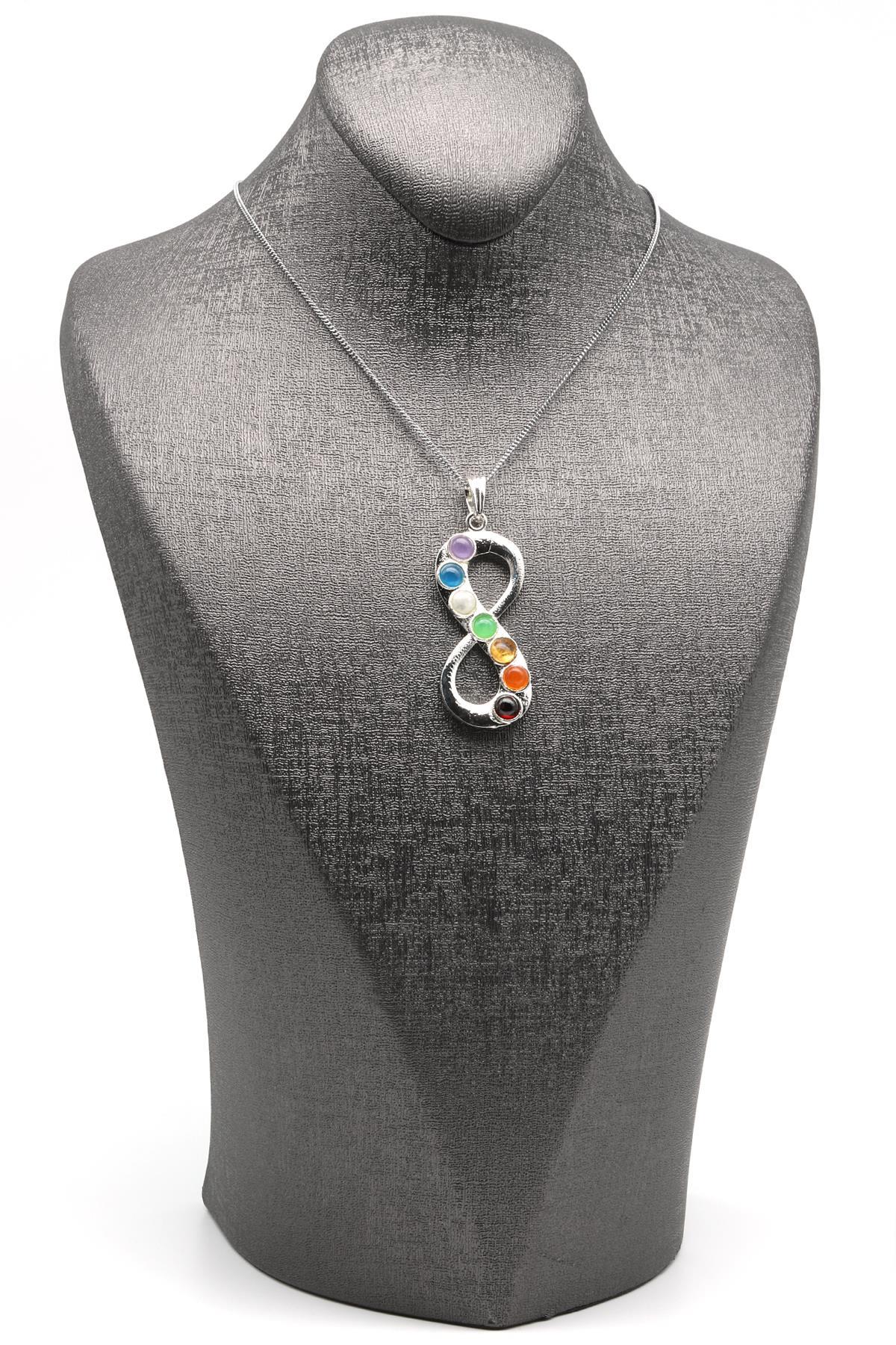 Çakra Doğal Taş Kolye