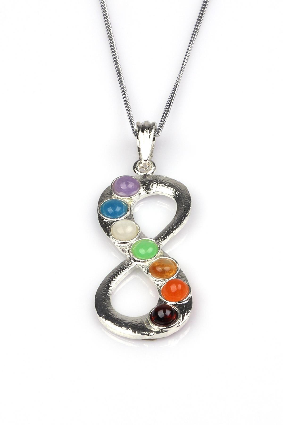 Çakra Doğal Taş Kolye