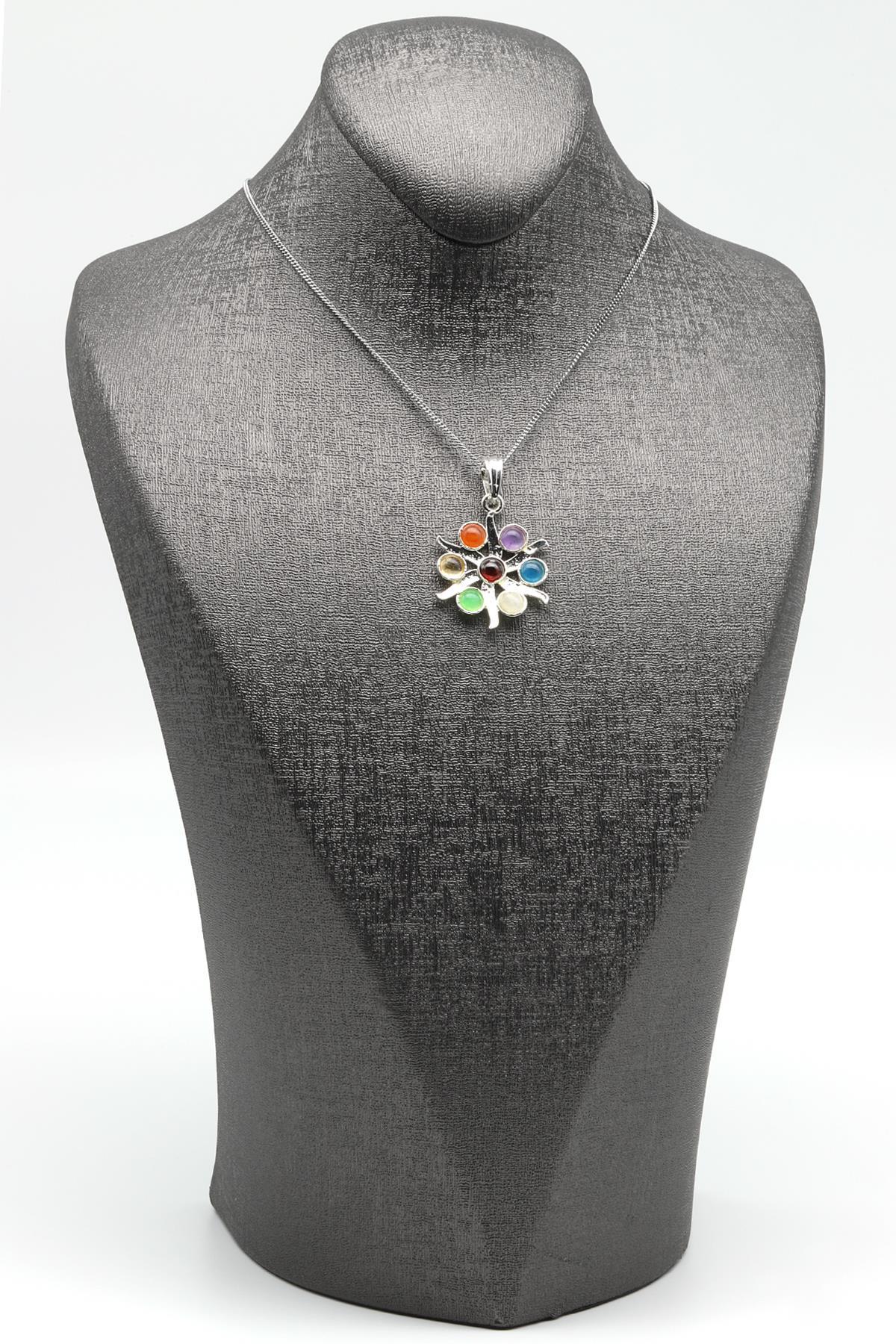 Çakra Doğal Taş Kolye