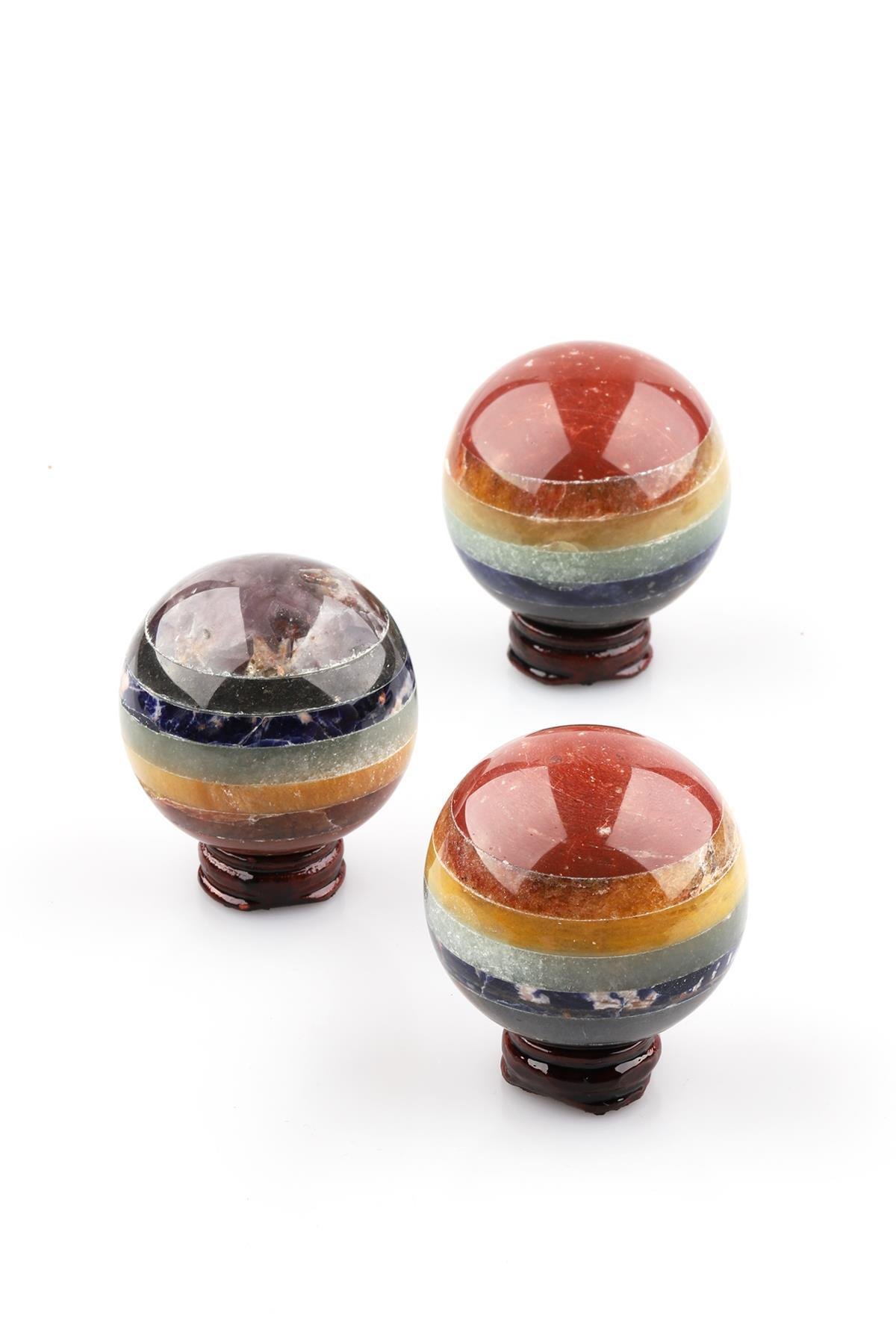 Çakra Doğal Taş Küre