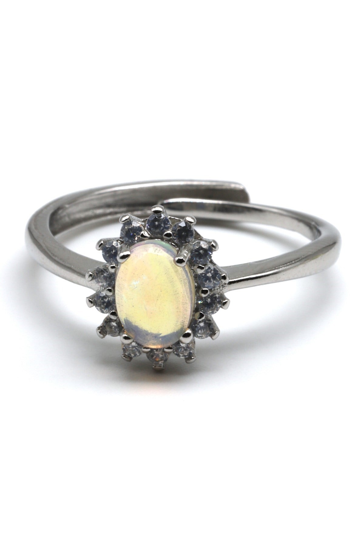 Cam Opal Ayarlanabilir Yüzük - YZK-0152
