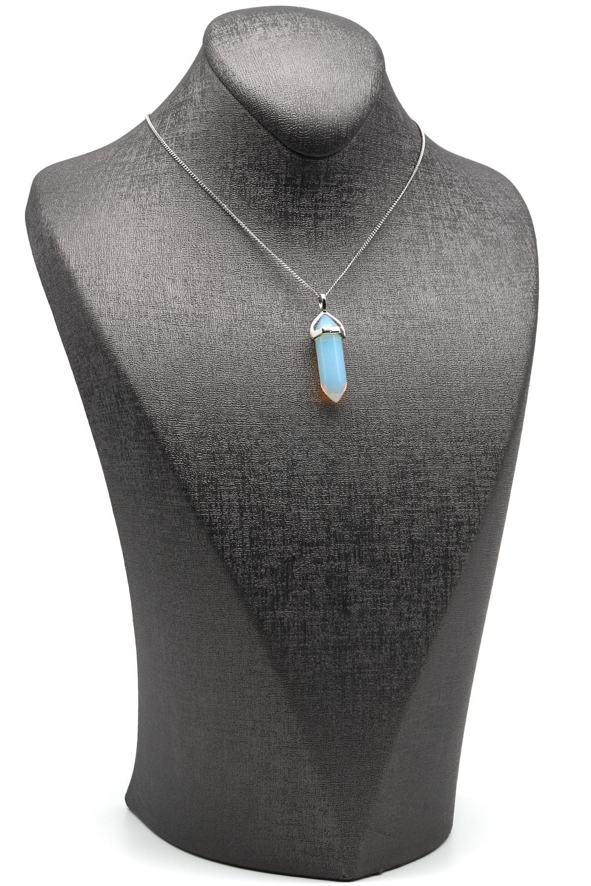 Cam Opal Çivi Model Kolye