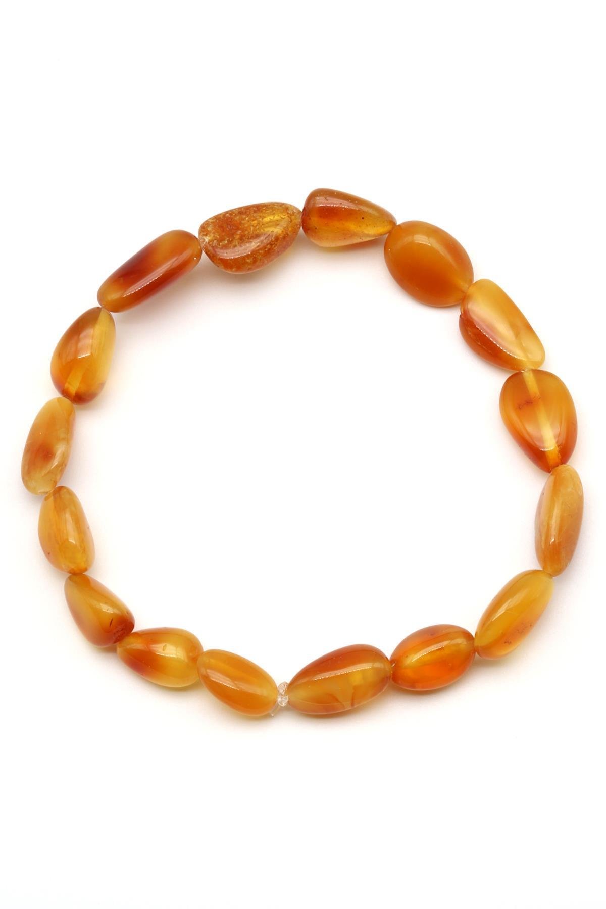 Damla Kehribar Bileklik